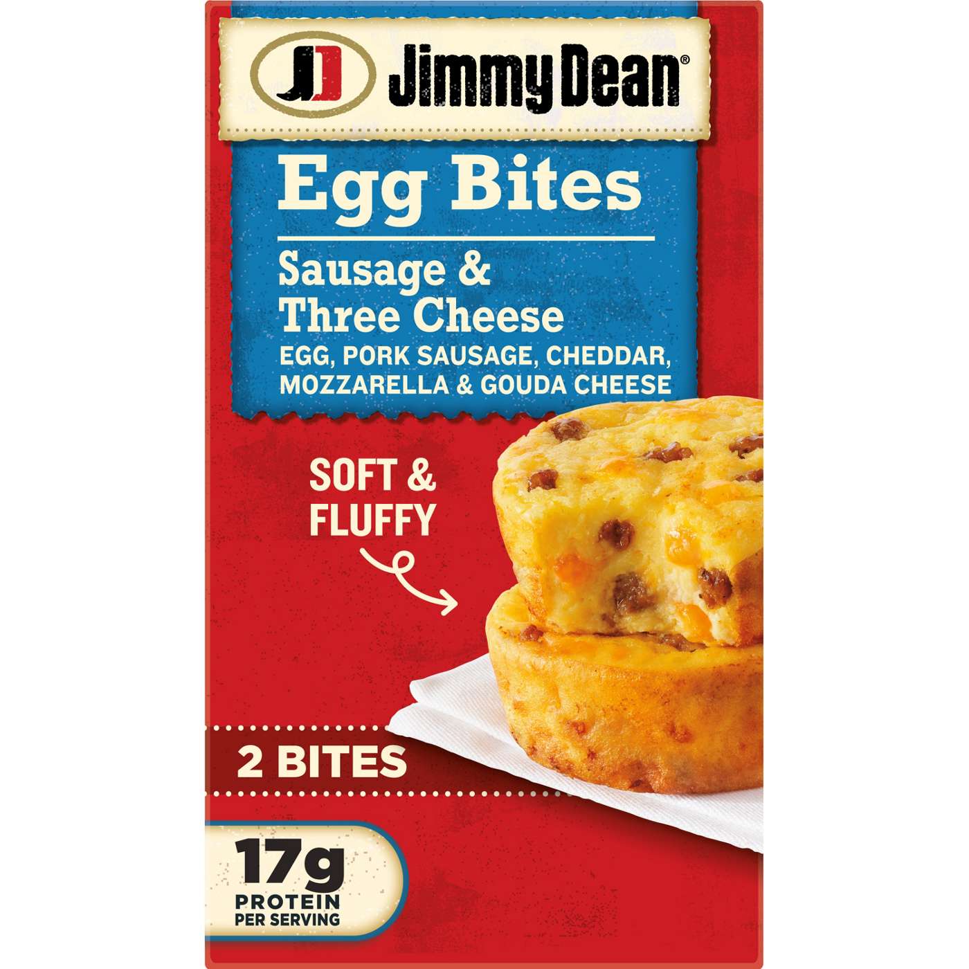 Jimmy Dean Sausage & Three Cheese Egg Bites; image 1 of 4