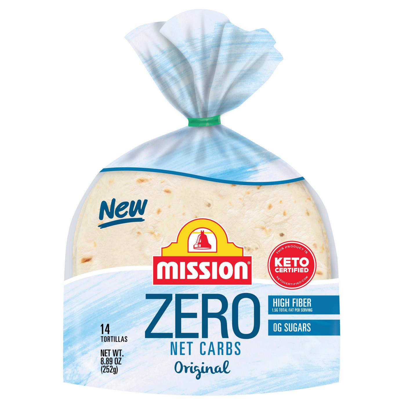 Mission Zero Net Carbs Original Street Taco Tortillas 14 Count; image 1 of 8