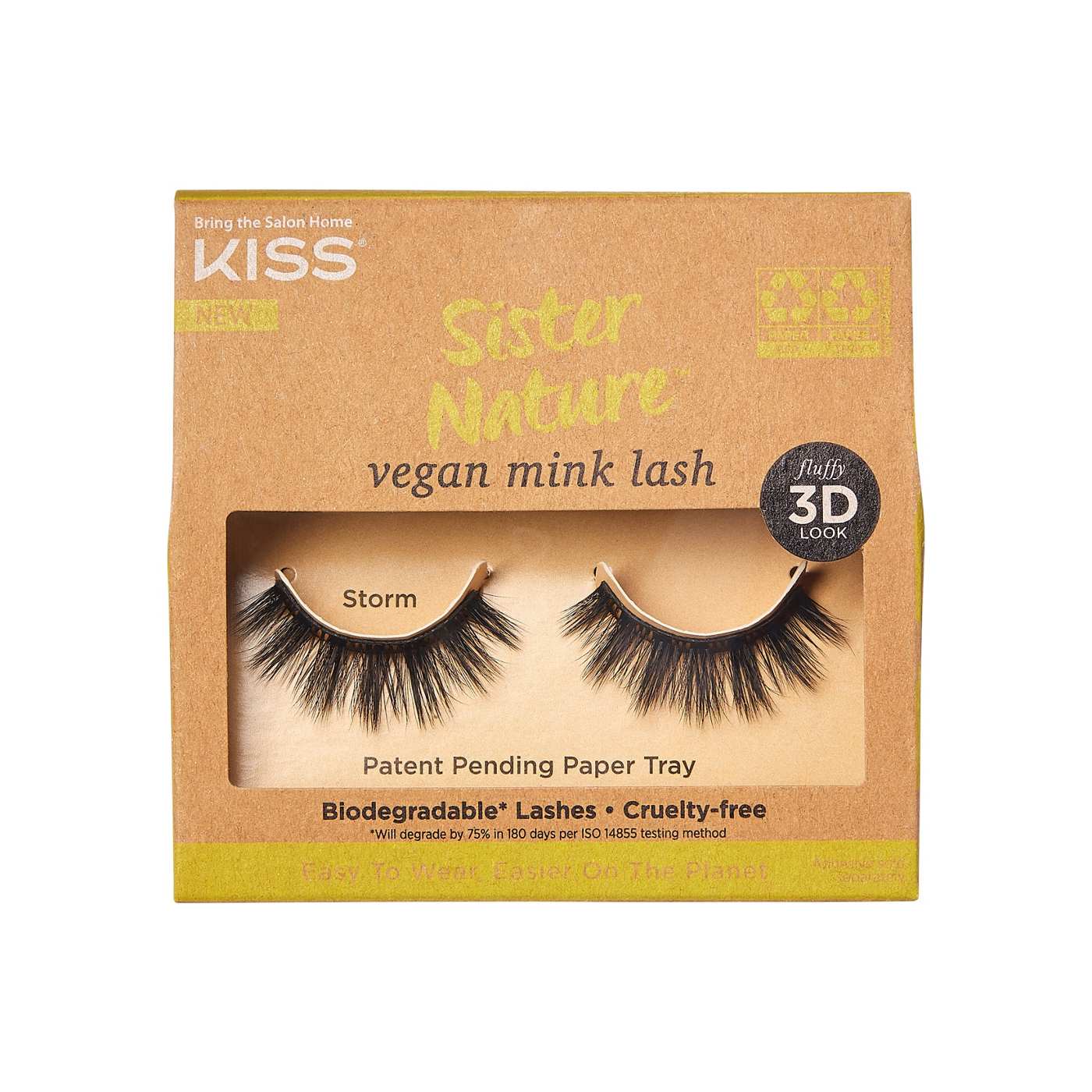 KISS Sister Nature Vegan Mink Lash - Storm; image 1 of 5