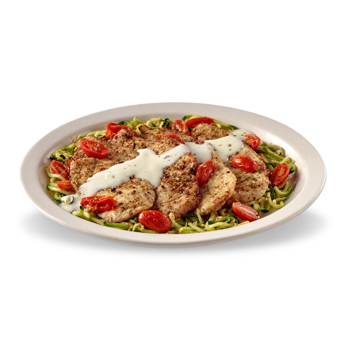 H-E-B Meat Market Air Fry Kit - Chicken Alfredo & Veggies; image 2 of 3