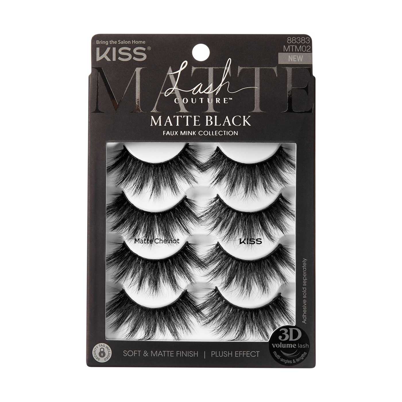 KISS Lash Couture Faux Mink Collection - Matte Cheviot; image 1 of 6