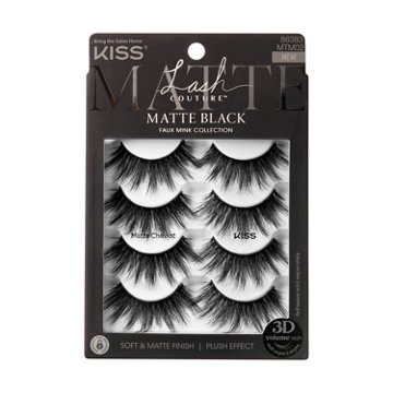 KISS Lash Couture Faux Mink Collection - Matte Cheviot