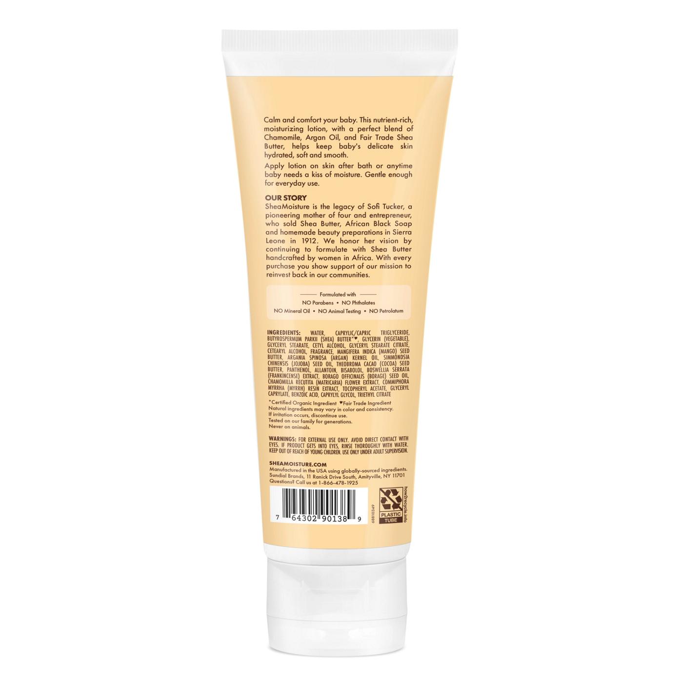 SheaMoisture Baby Lotion - Raw Shea Chamomile and Argan Oil; image 2 of 9