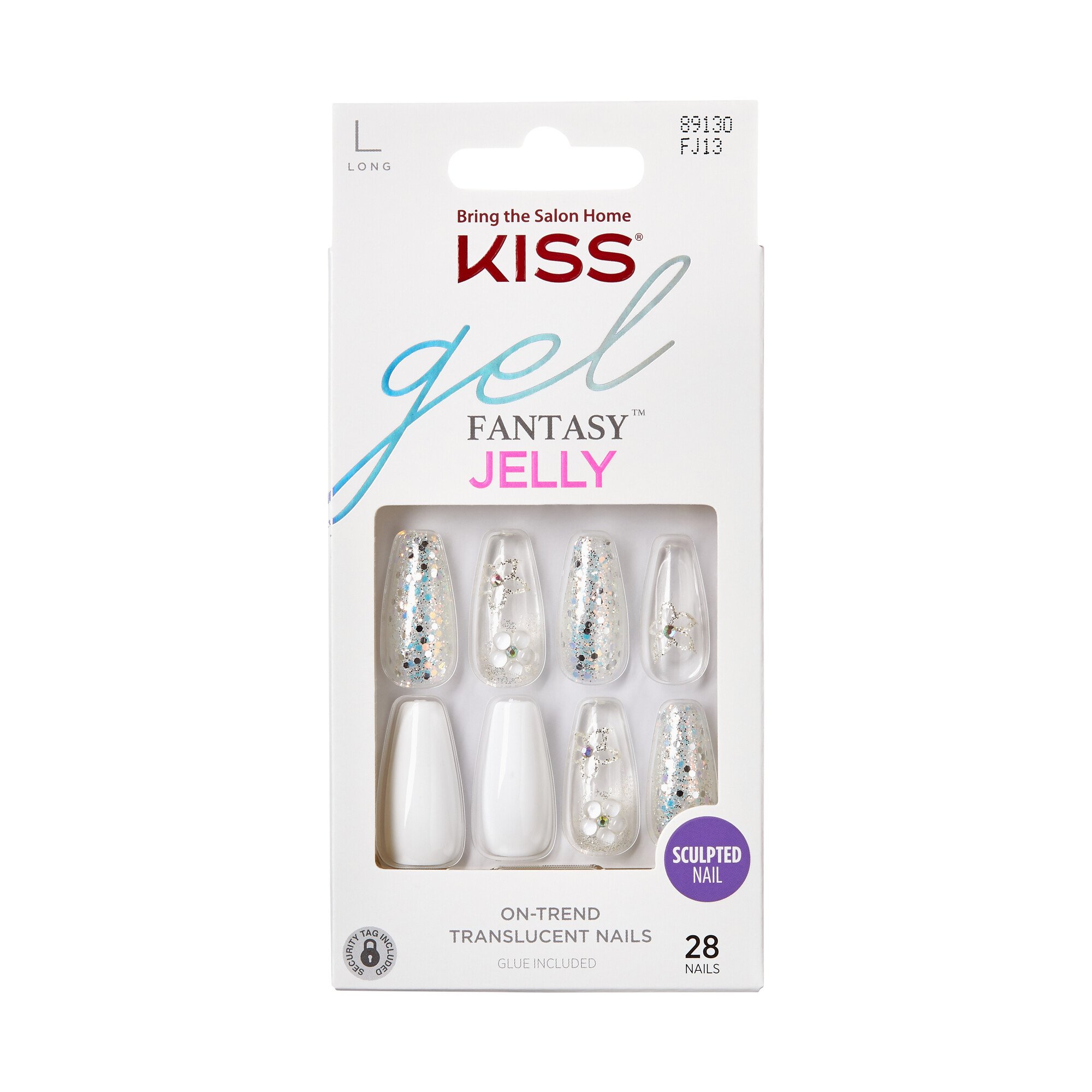 KISS Jelly Fantasy Long Nails - Sweet Jelly - Shop Nail sets at H-E-B
