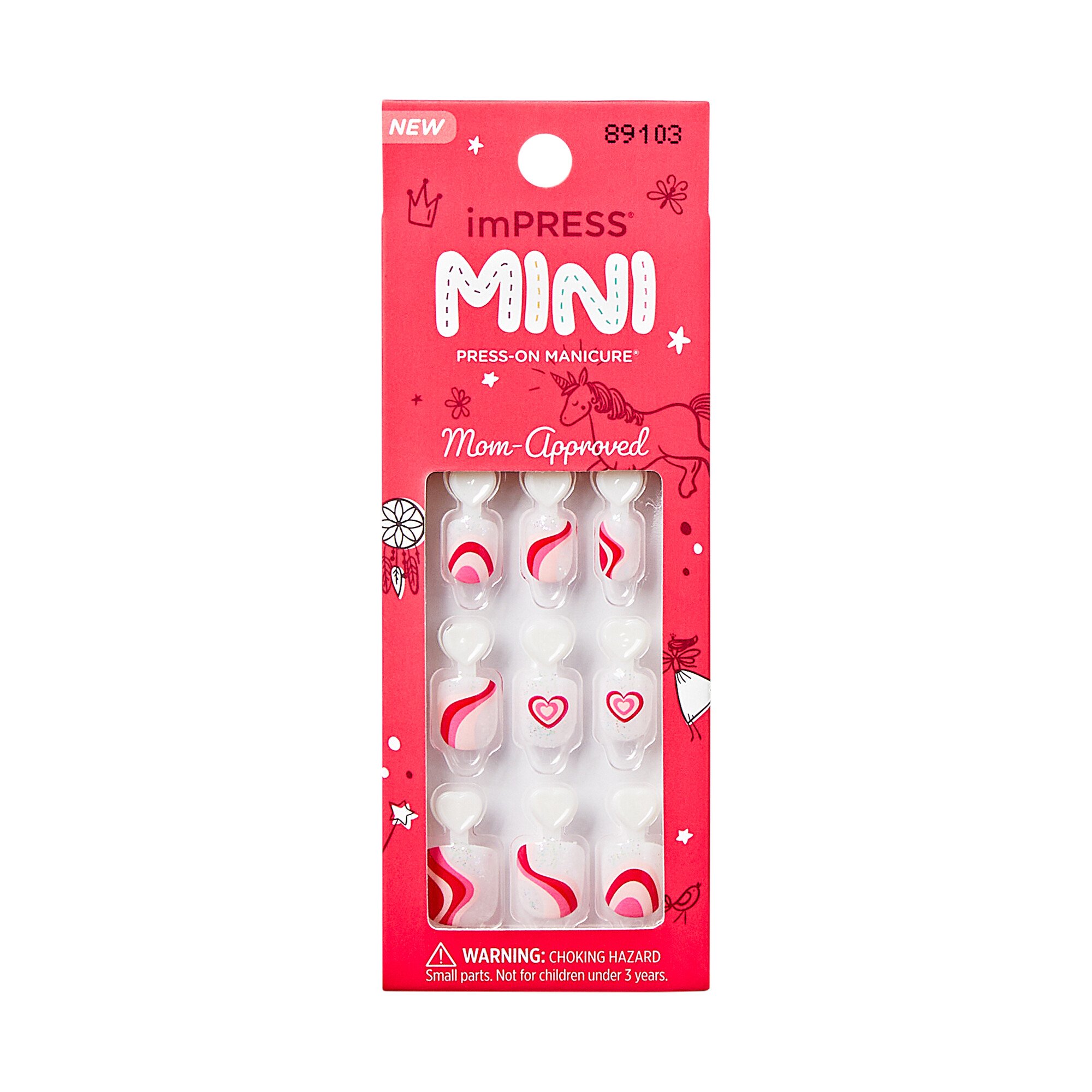 KISS imPRESS Mini Kids PressOn Manicure Dream Big Shop Nail sets at HEB