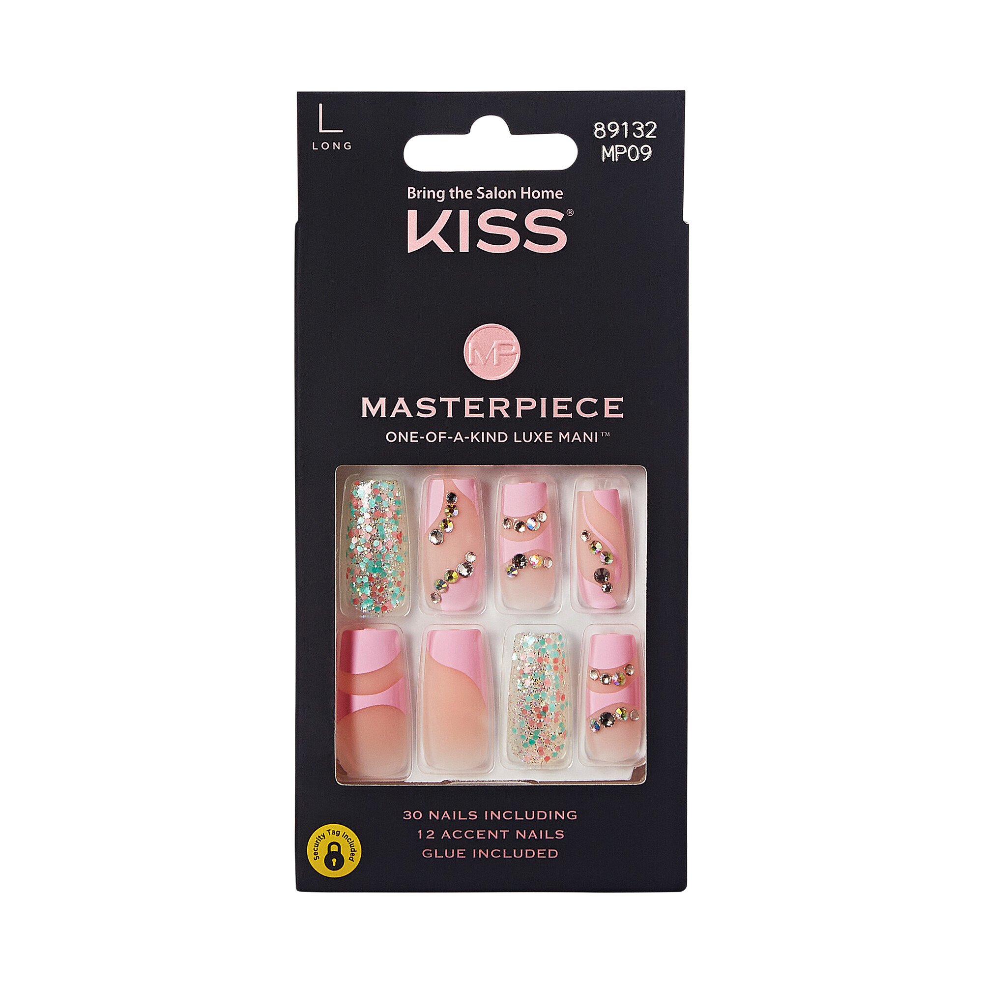 Kiss Masterpiece Luxe Long Nails Sweetest Pie Shop Nail Sets At H E B