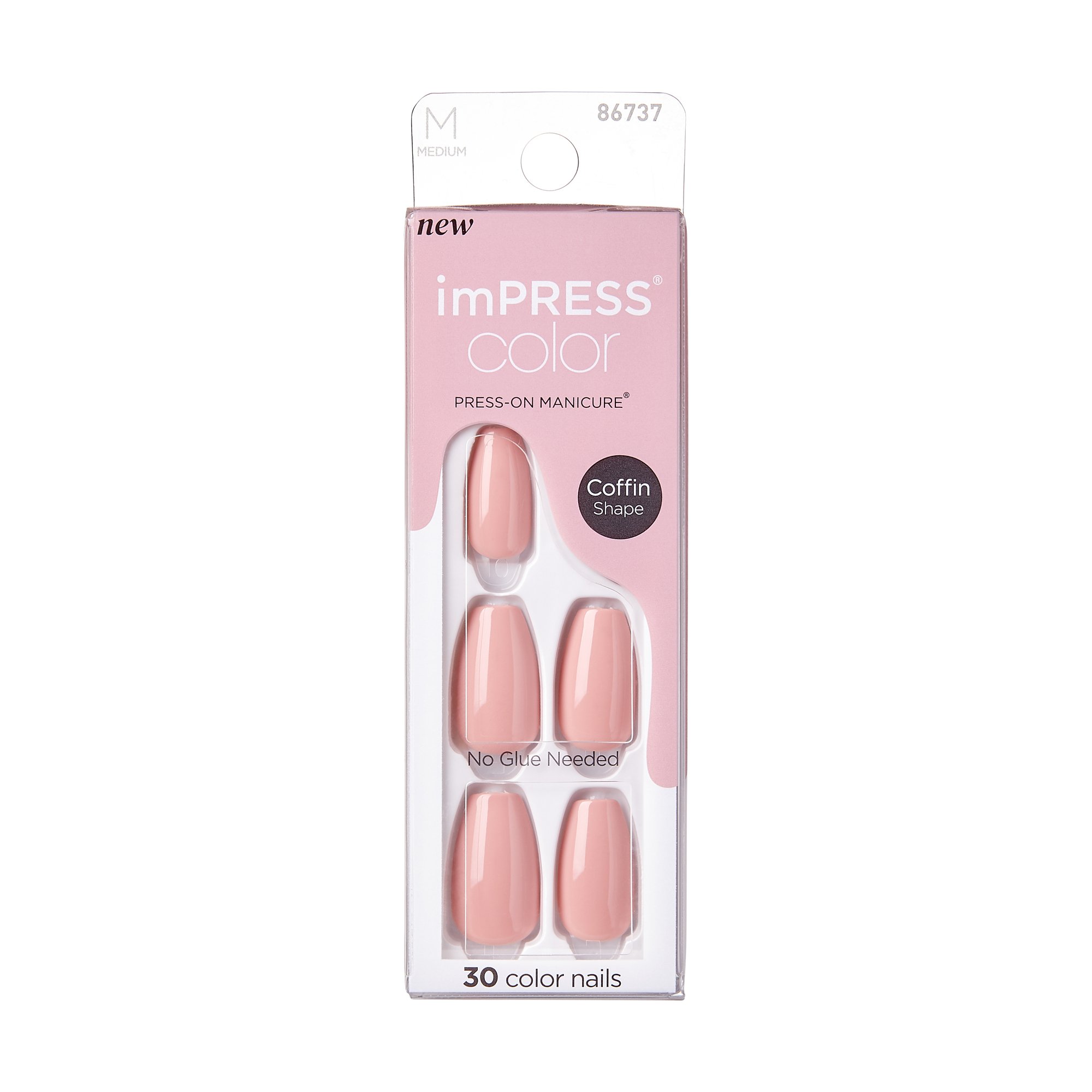 KISS imPRESS Color Press-On Manicure - Sumptuous - Shop Nail Sets at H-E-B