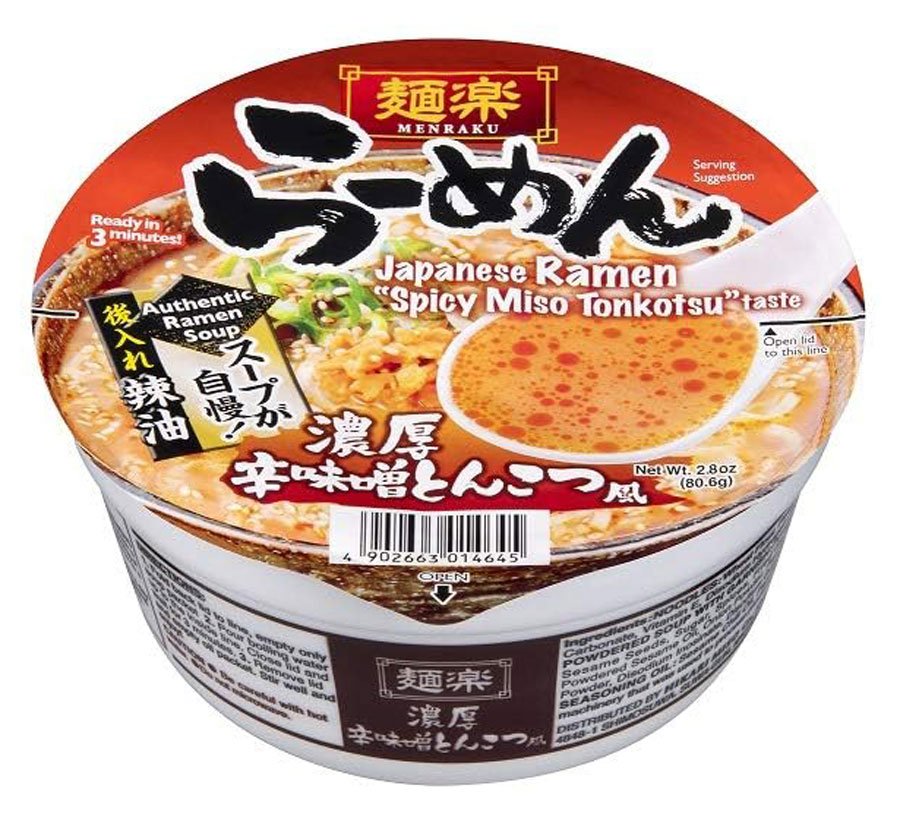 Hikari Menraku Spicy Miso Tonko Ramen, 2.8 oz | Central Market