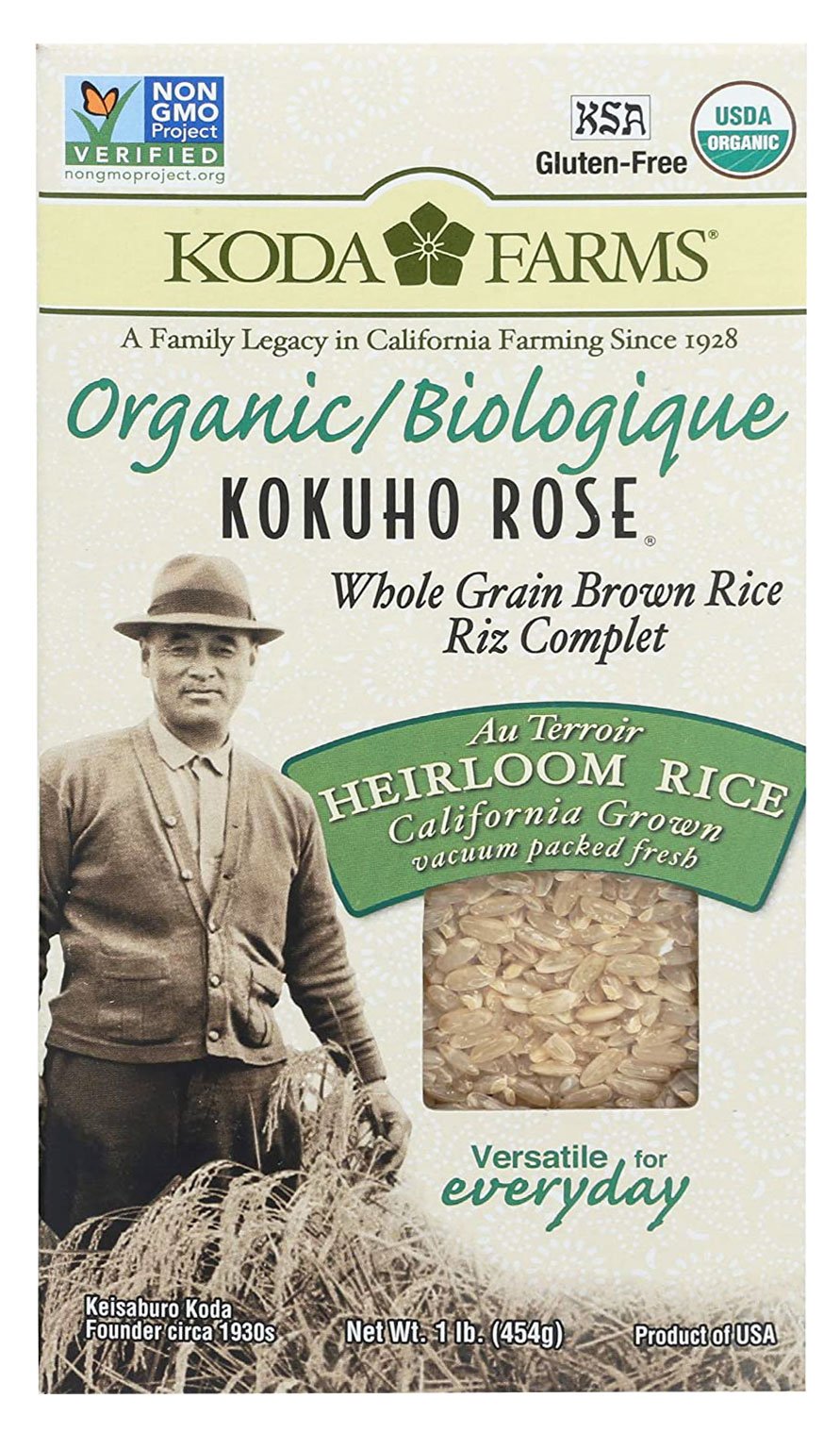 Koda Farms Organic Kokuho Rose Brown Rice, 5 lb | Central Market ...