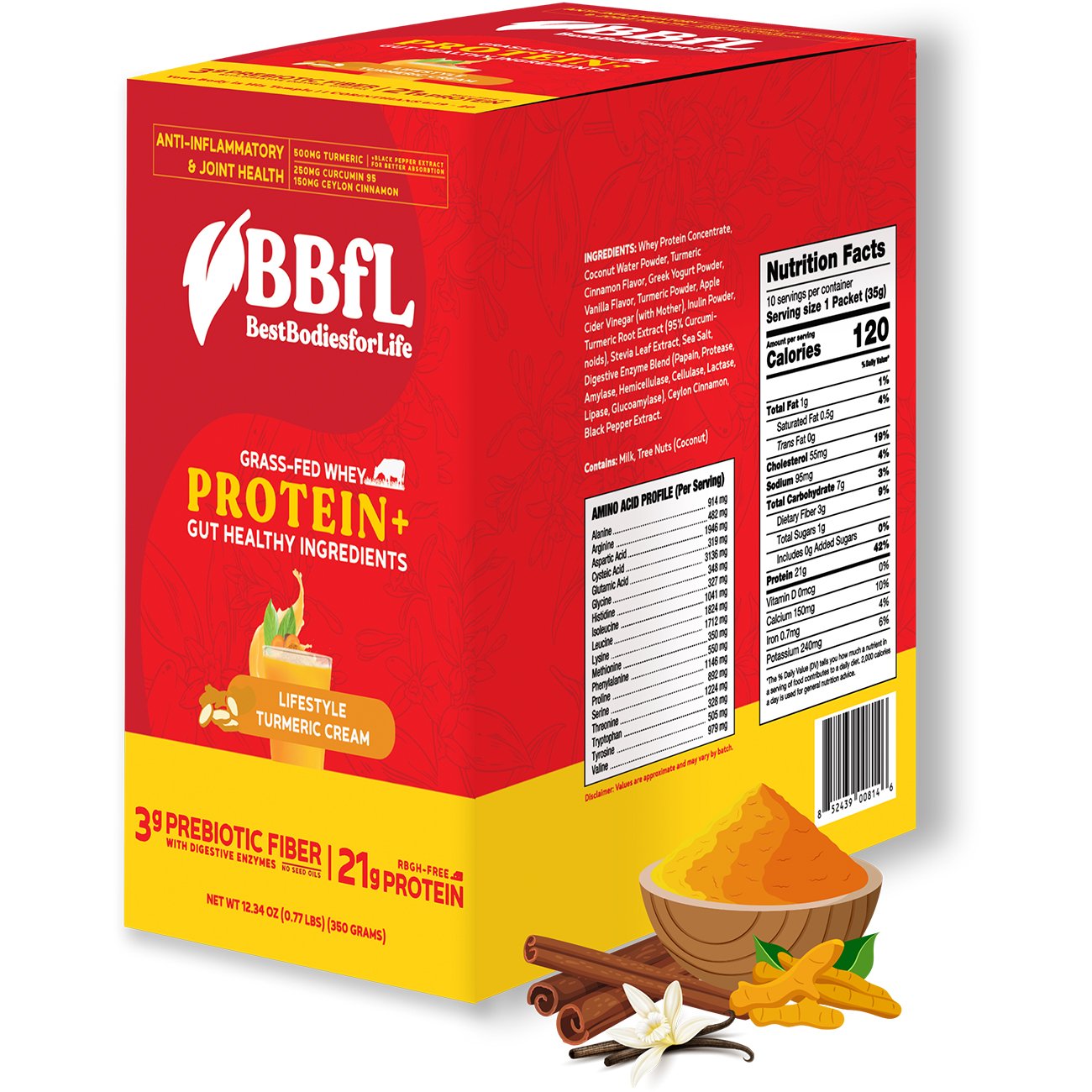 BestBodiesforLife 21g Whey Protein & Meal Replacement Lifestyle Shake ...
