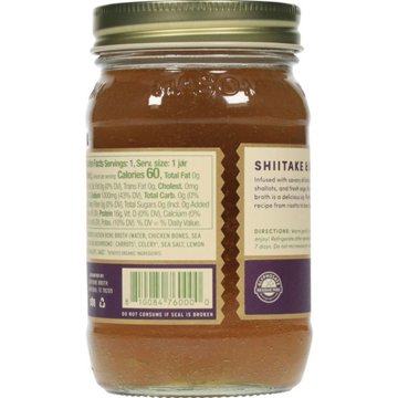 Fond Shiitake Shallot & Sage Organic Chicken Bone Broth, 14 oz