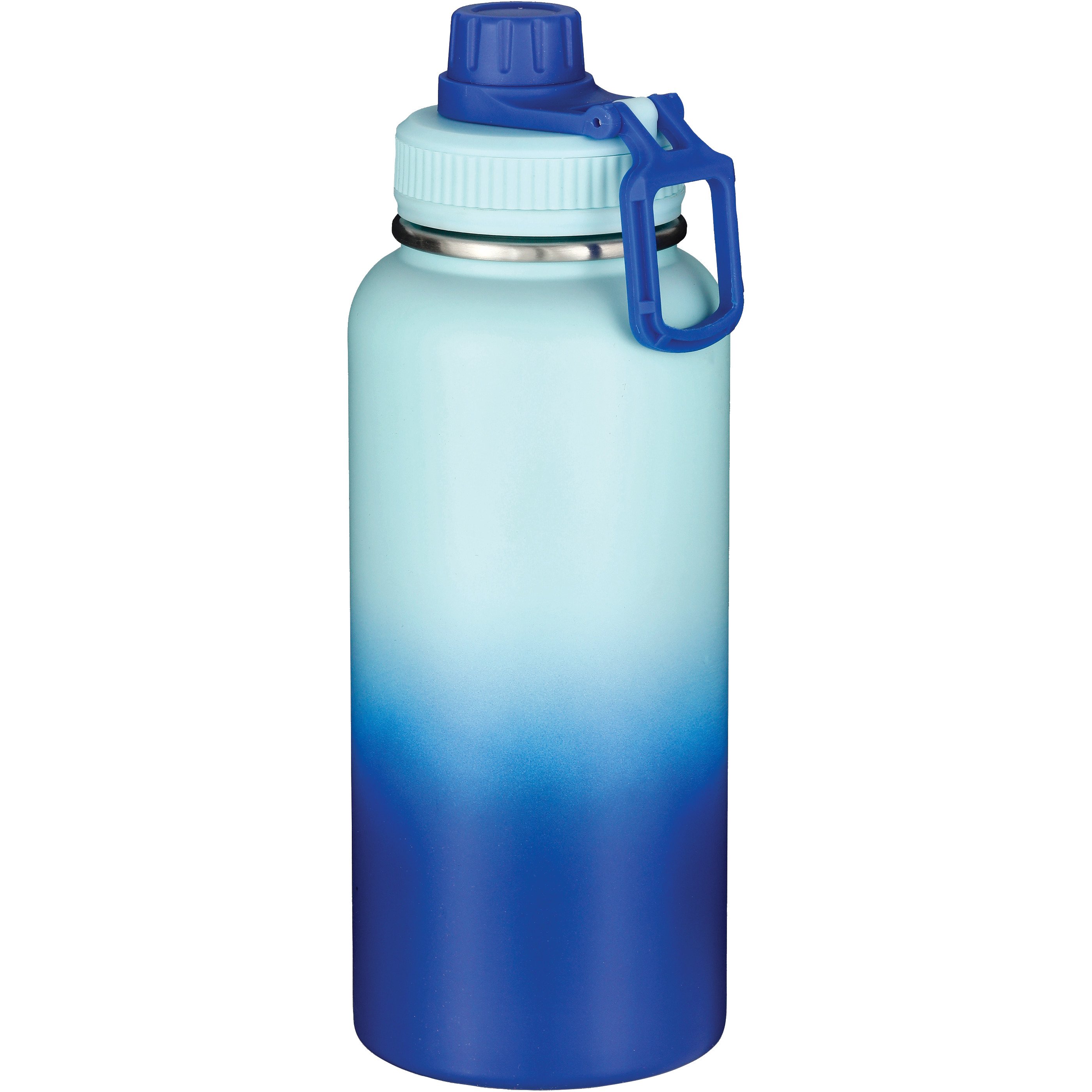 Destination Holiday Ombre Stainless Steel Water Chug Bottle - Aqua ...