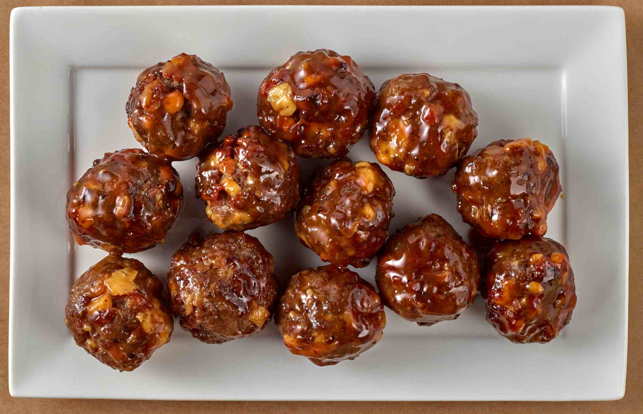 HEB Meat Market Bacon Cheddar Beef Meatballs Honey BBQ Sauce Shop