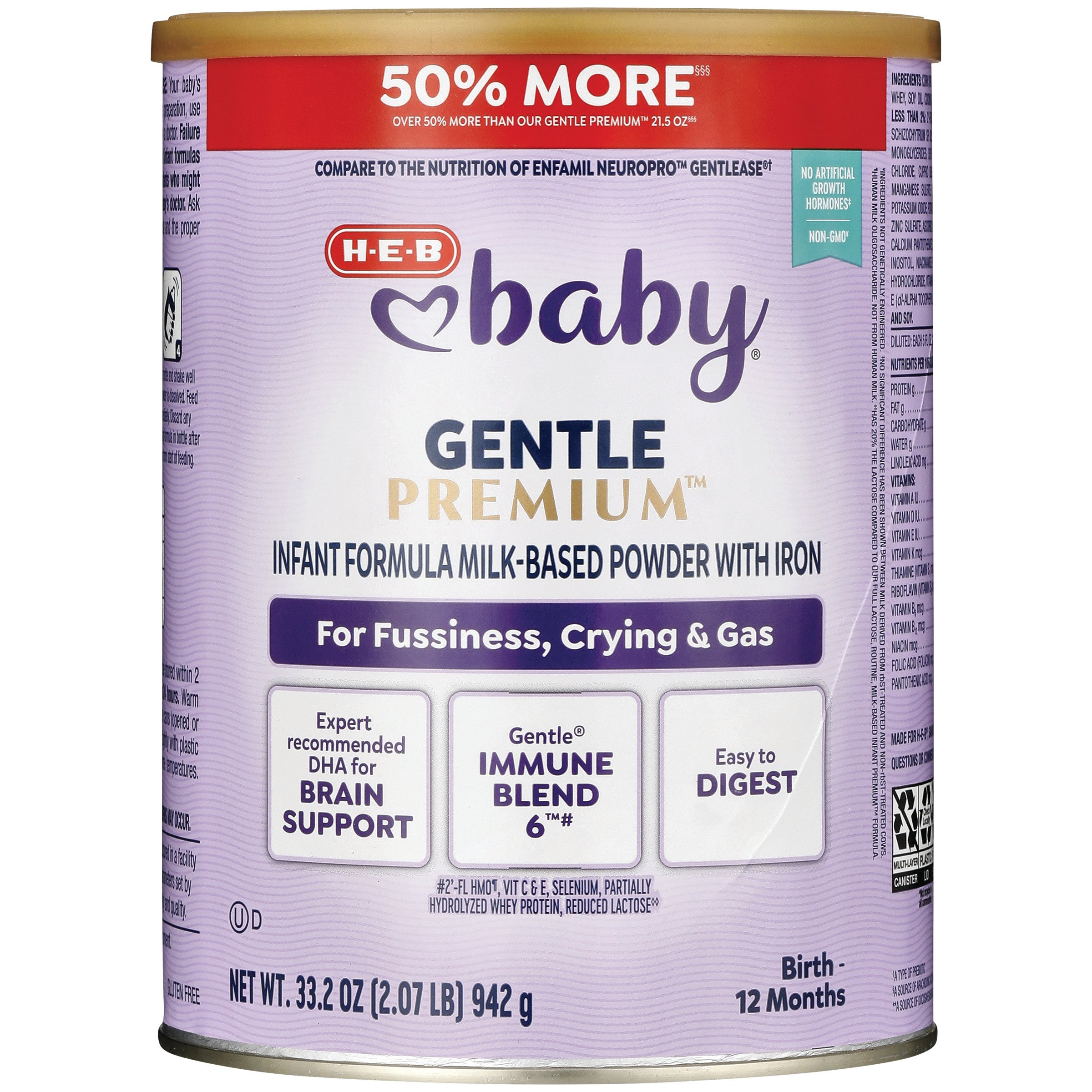 Baby store formula heb