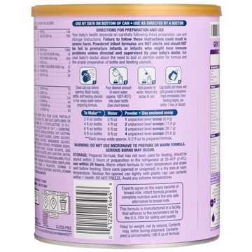 H-E-B Baby Milk-Based Infant Formula - Gentle, 27.4 oz