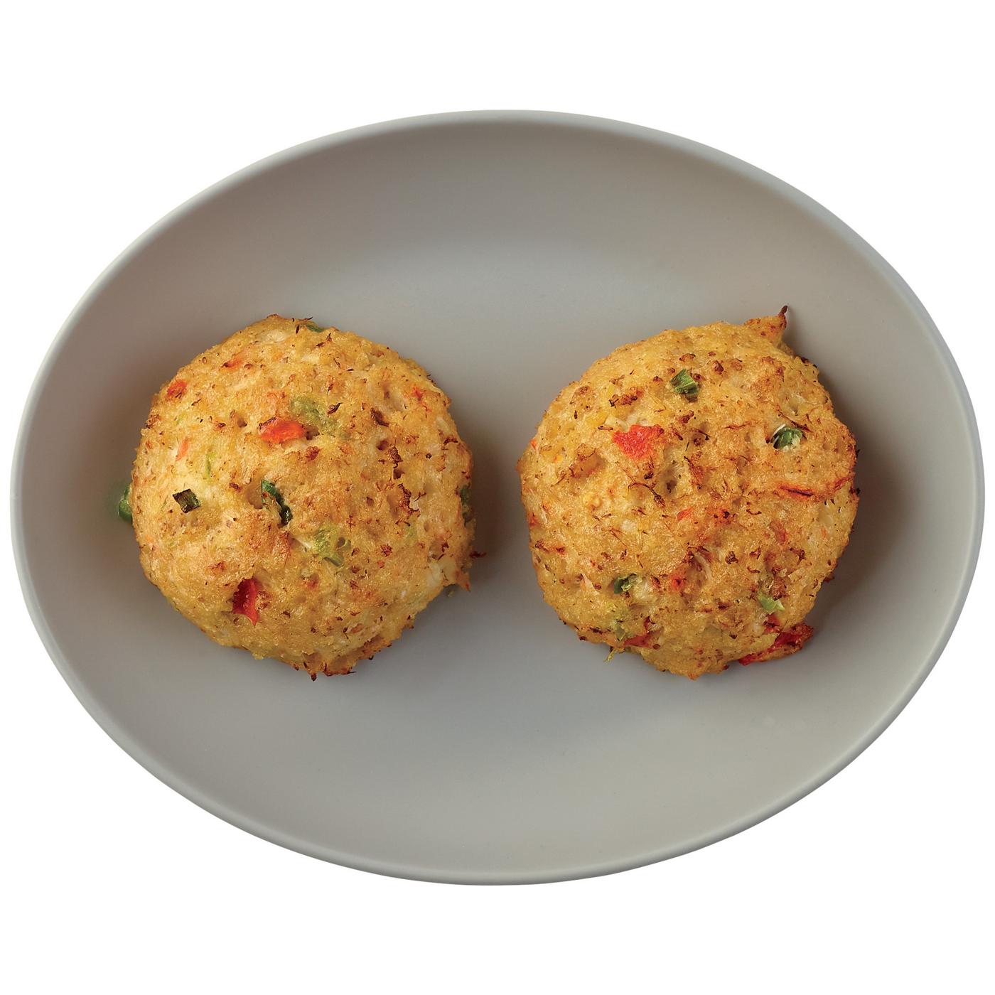 Meal Simple by H-E-B Spicy Maryland-Style Crab Cakes; image 2 of 2