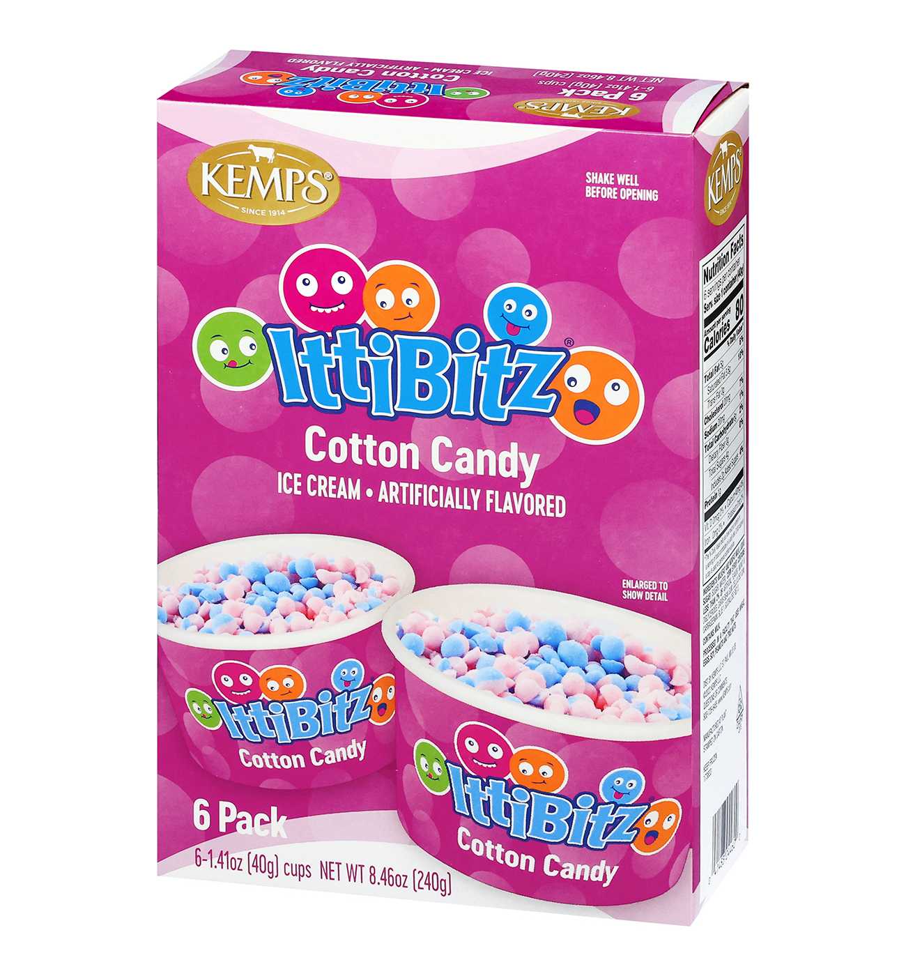 junpemiページ♡アイス気球- ̗̀ ☺︎ ̖́-チョコミント♡羊毛フェルト Doughlicious Gelato Bites, Mint Chocolate Chip, 6-1.13 oz ea. | Hy