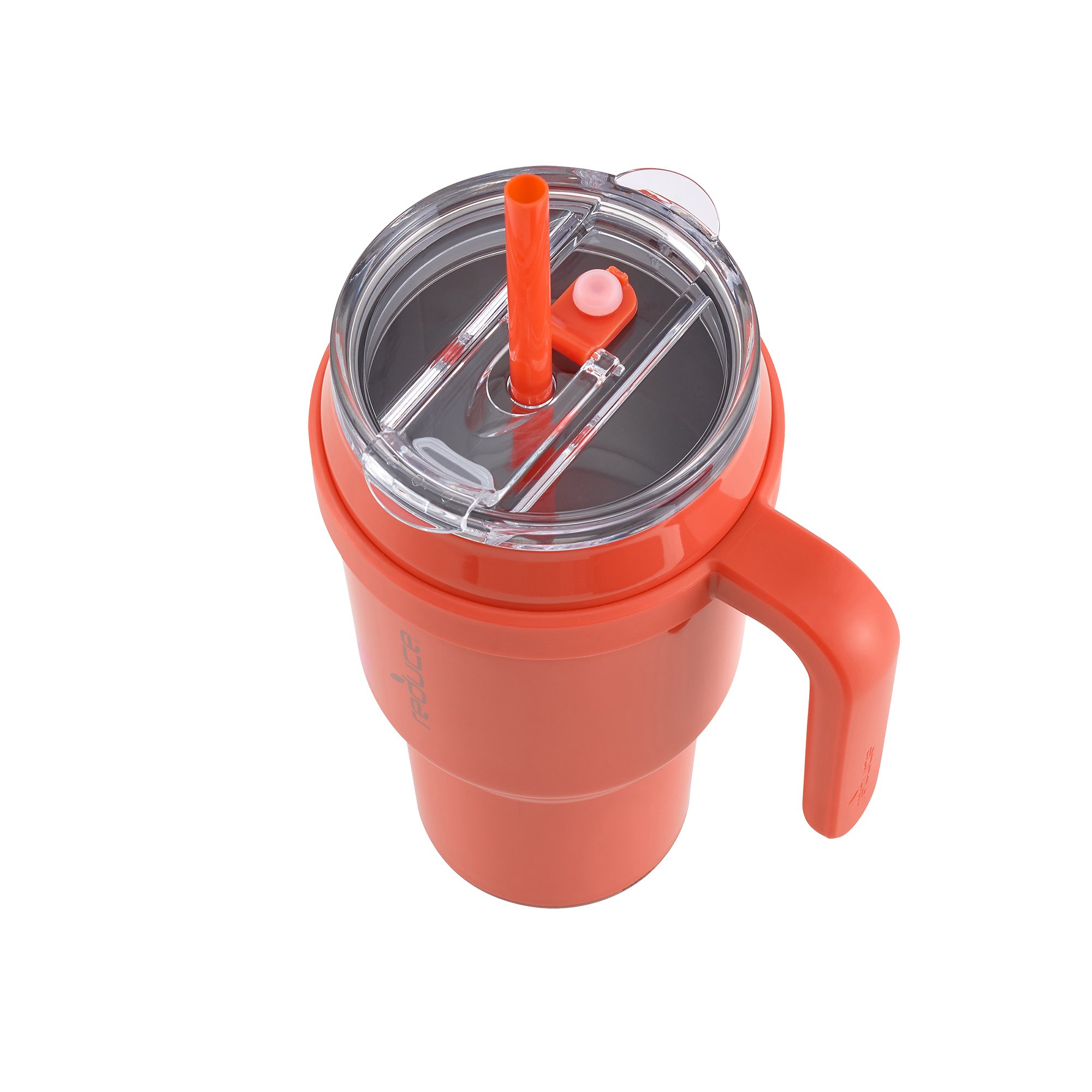 Reduce Cold1 Vacuum Insulated Stainless Steel Mug with Lid & Straw