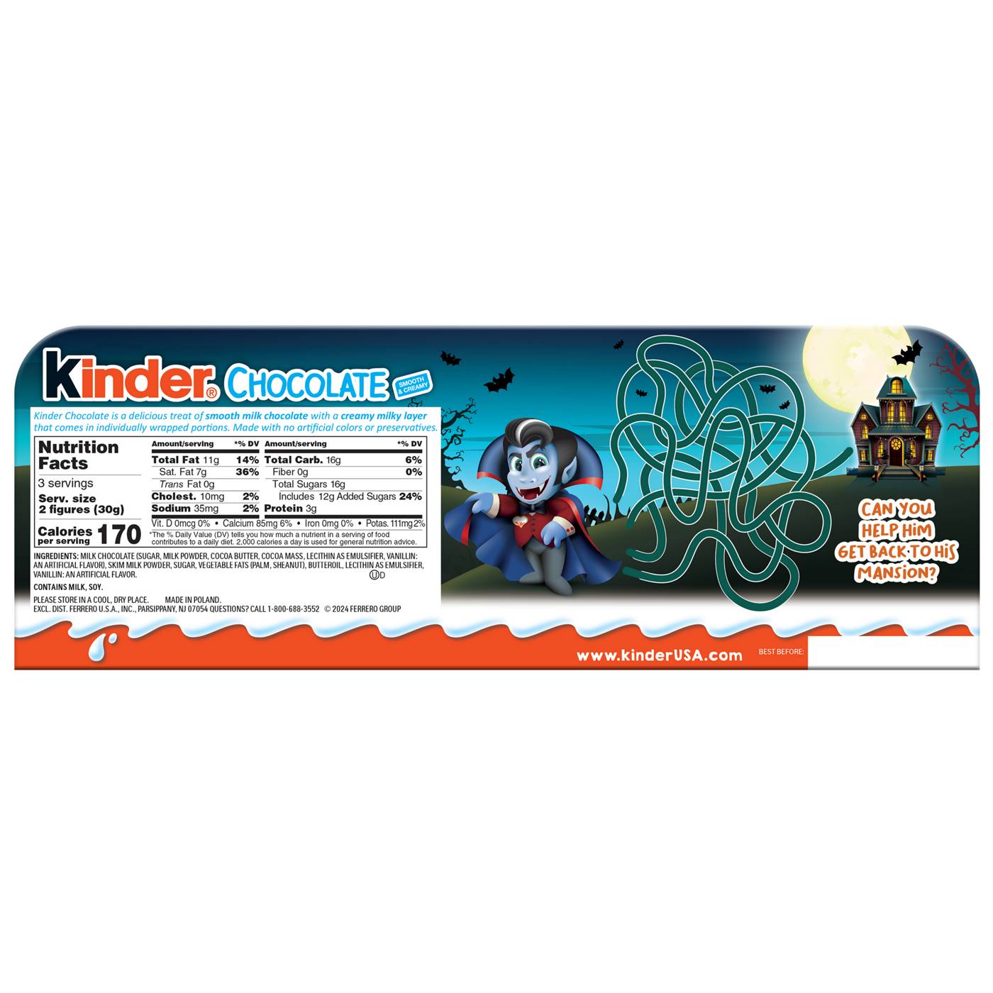 Kinder Hollow Milk Chocolate Marvel Figures Halloween Candy; image 2 of 3