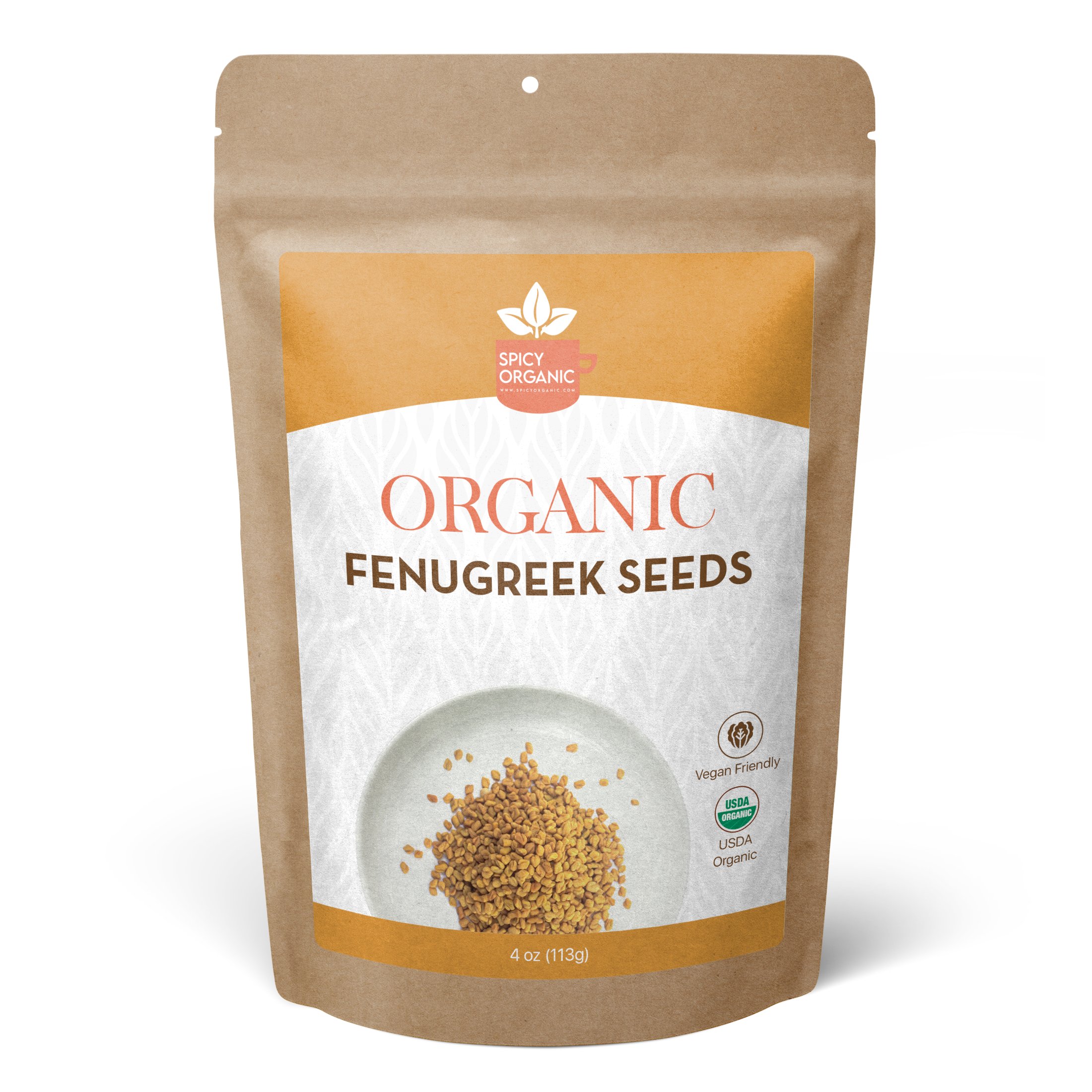 Spicy Organic Fenugreek Seeds Shop Herbs & Spices at HEB