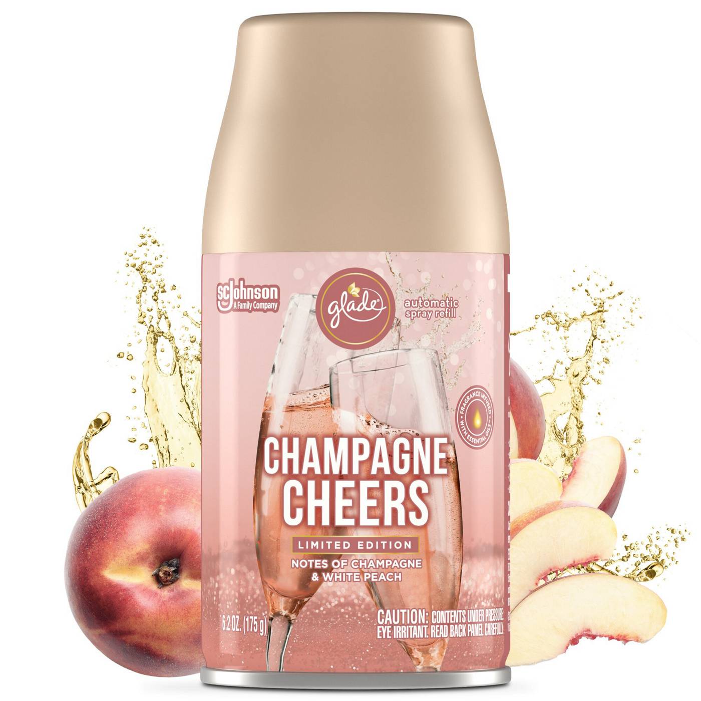 Glade Automatic Spray Refill - Champagne Cheers; image 1 of 2