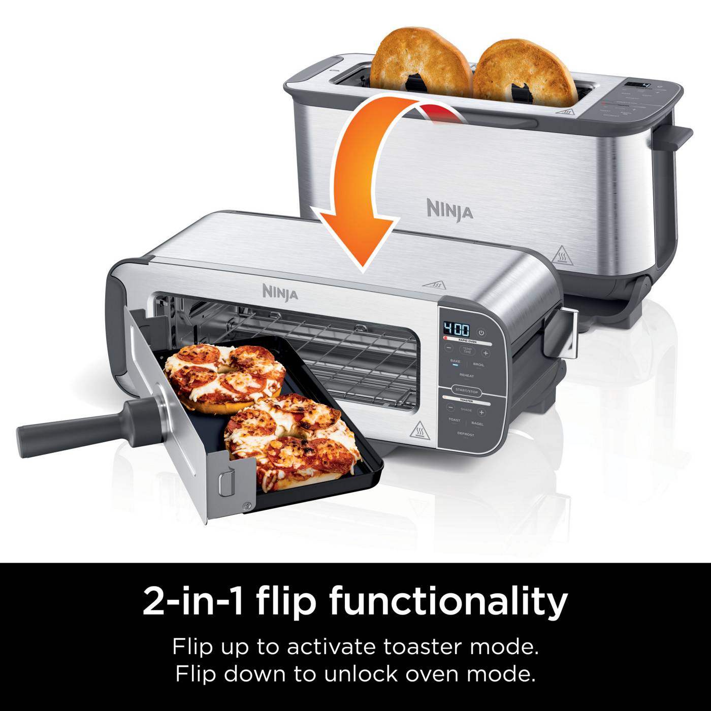 Ninja Foodi Flip Toaster; image 5 of 9