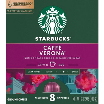 Starbucks Caffe Verona Nespresso Vertuo Capsules - Shop Coffee at