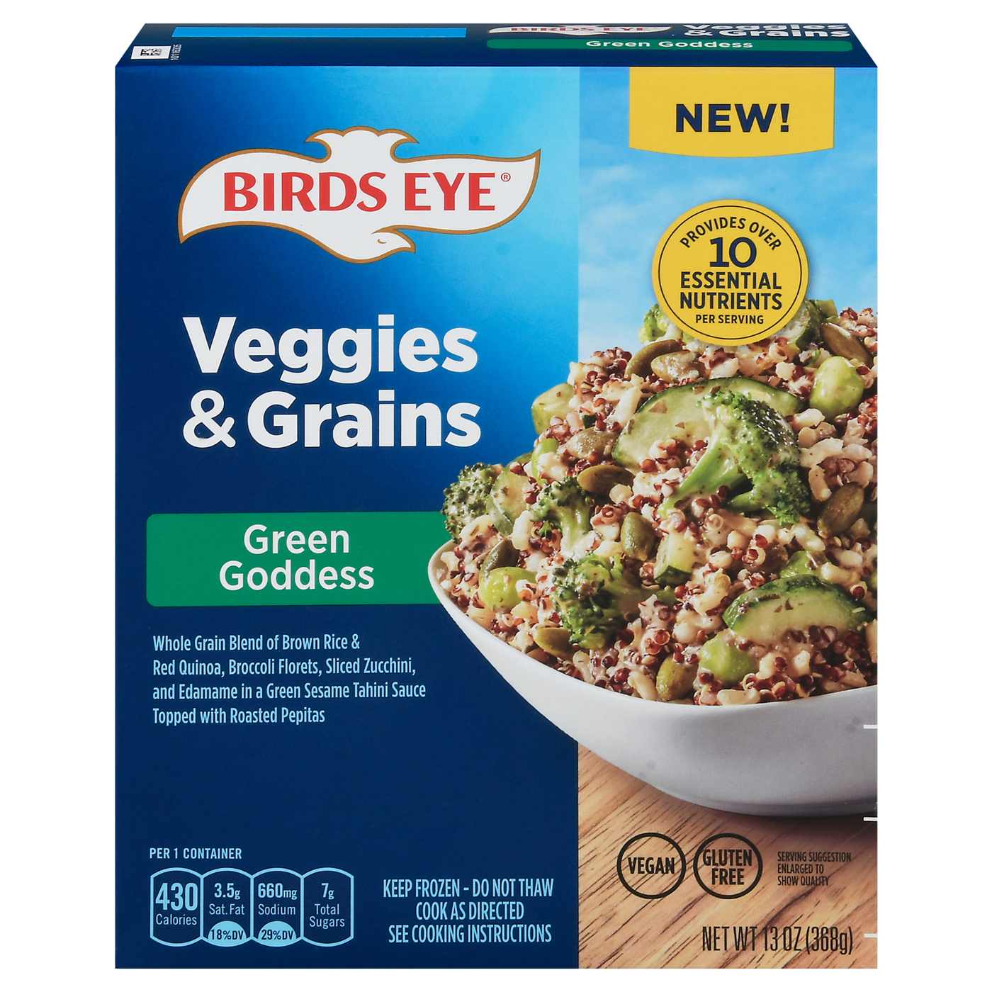 Birds Eye Veggies & Grains Green Goddess; image 1 of 2