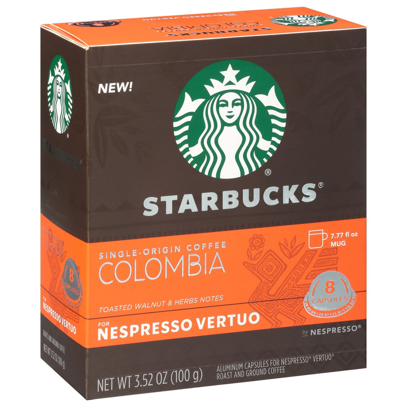 Starbucks Colombia Nespresso Vertuo Capsules - Shop Coffee at H-E-B