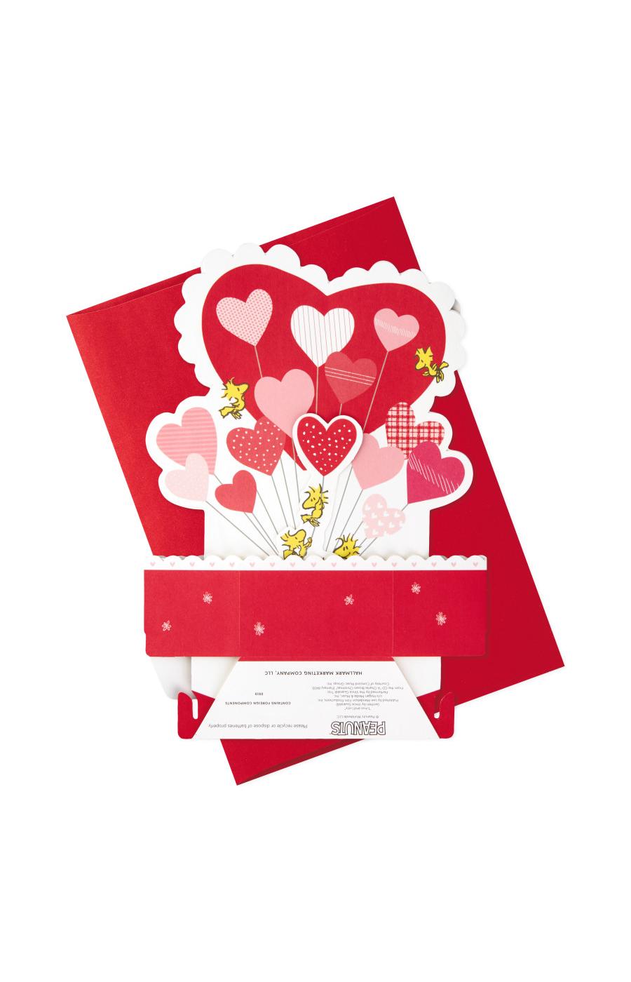 Hallmark Paper Wonder Musical Peanuts Pop Up Valentine's Day Card (Plays Linus & Lucy) - S1; image 4 of 6