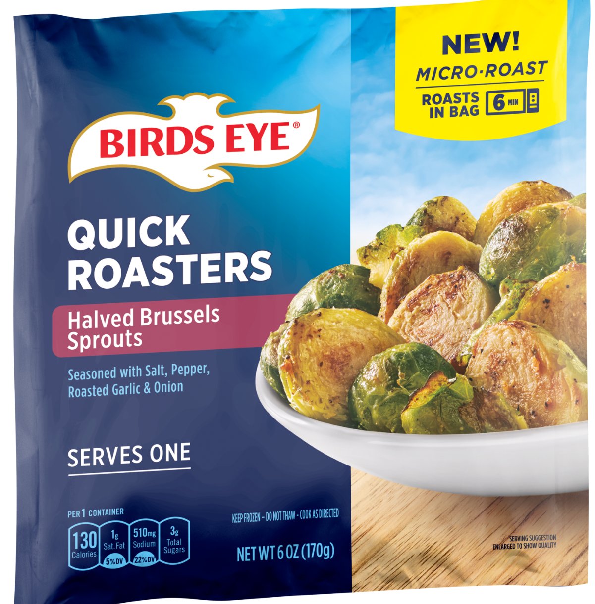 Birds Eye Quick Roasters Halved Brussels Sprouts - Shop Mixed