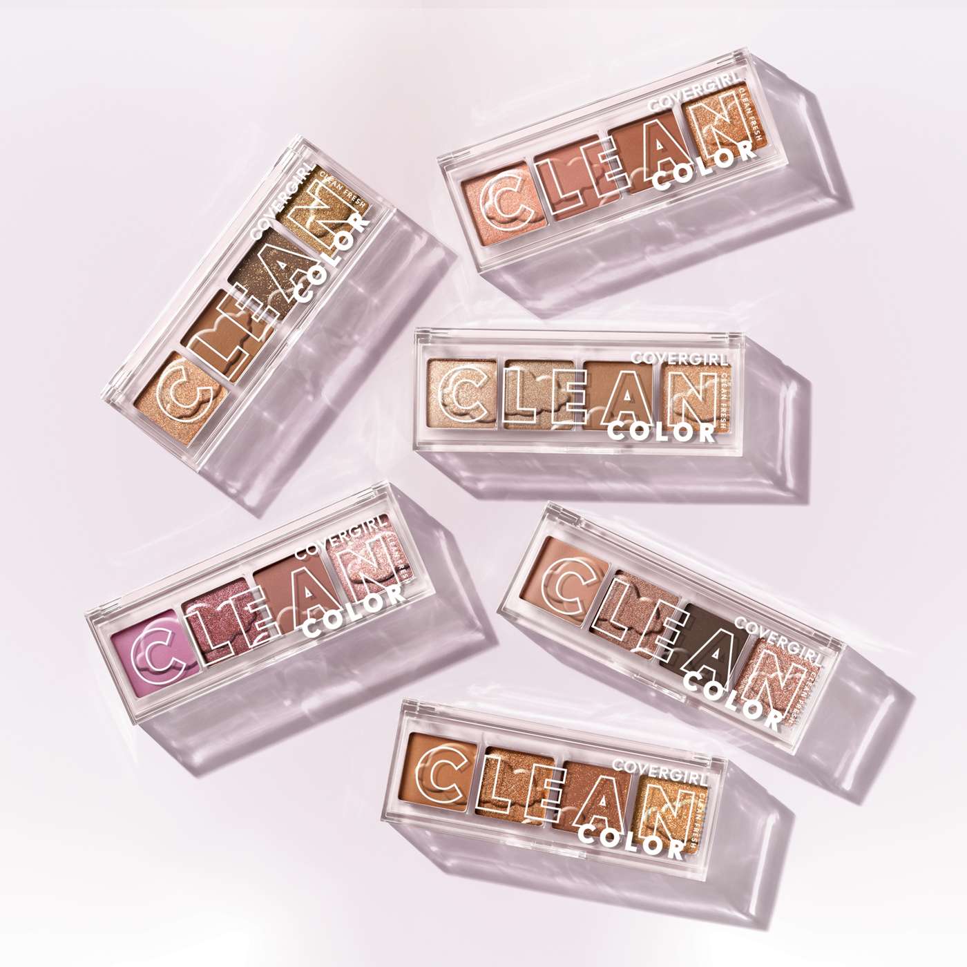 Covergirl Clean Fresh Color Eyeshadow - Shimmering Beige; image 5 of 10