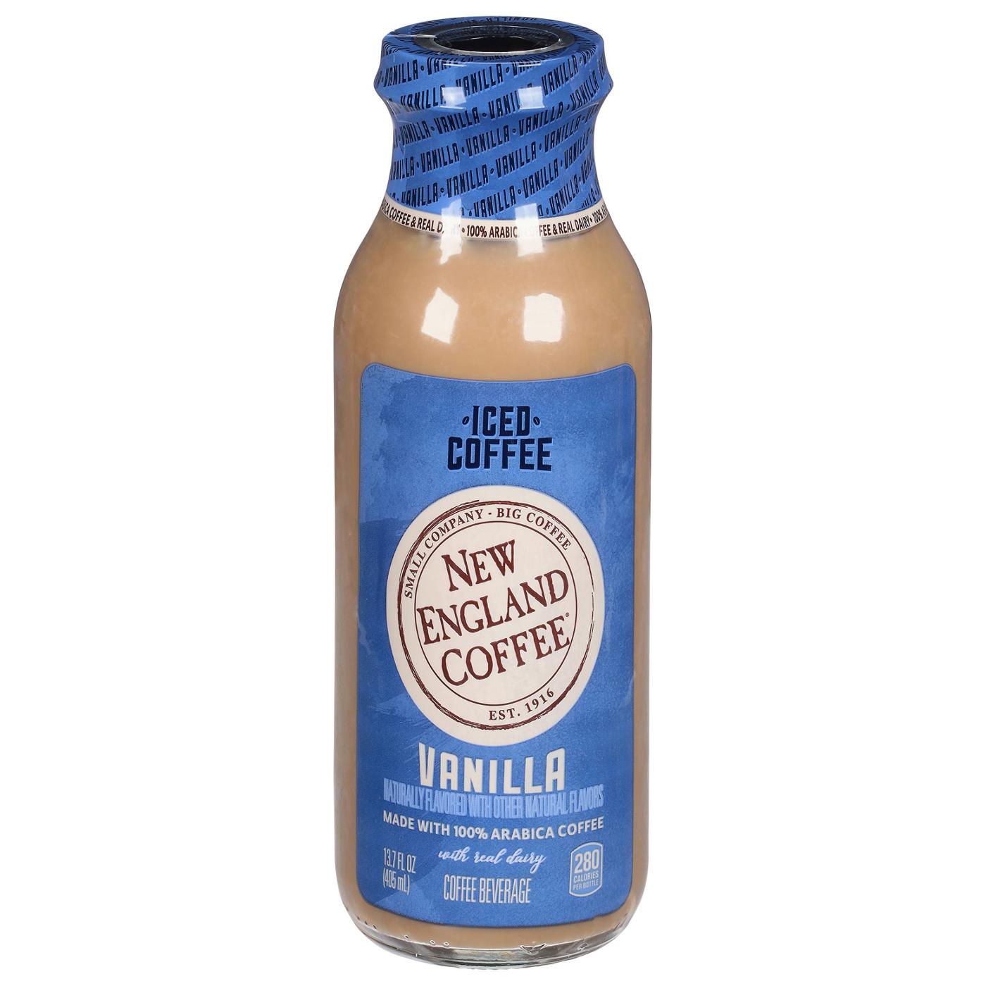 New England Coffee Vanilla Iced Coffee; image 1 of 2