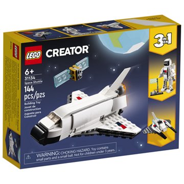 LEGO Creator 3-in-1 Space Shuttle Set, 144 pc