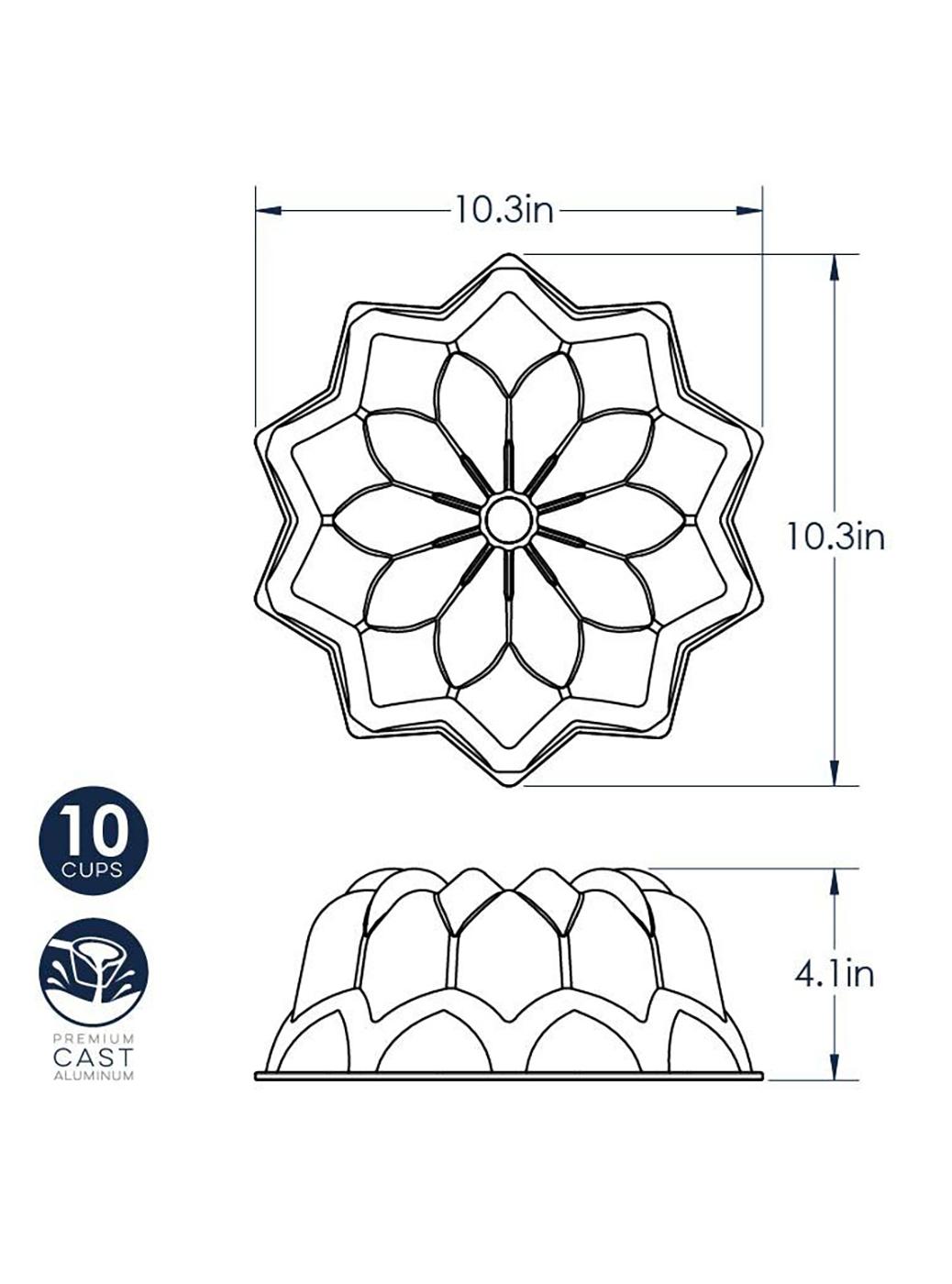 Nordic Ware Vintage Star Bundt Pan Shop Pans & Dishes at HEB