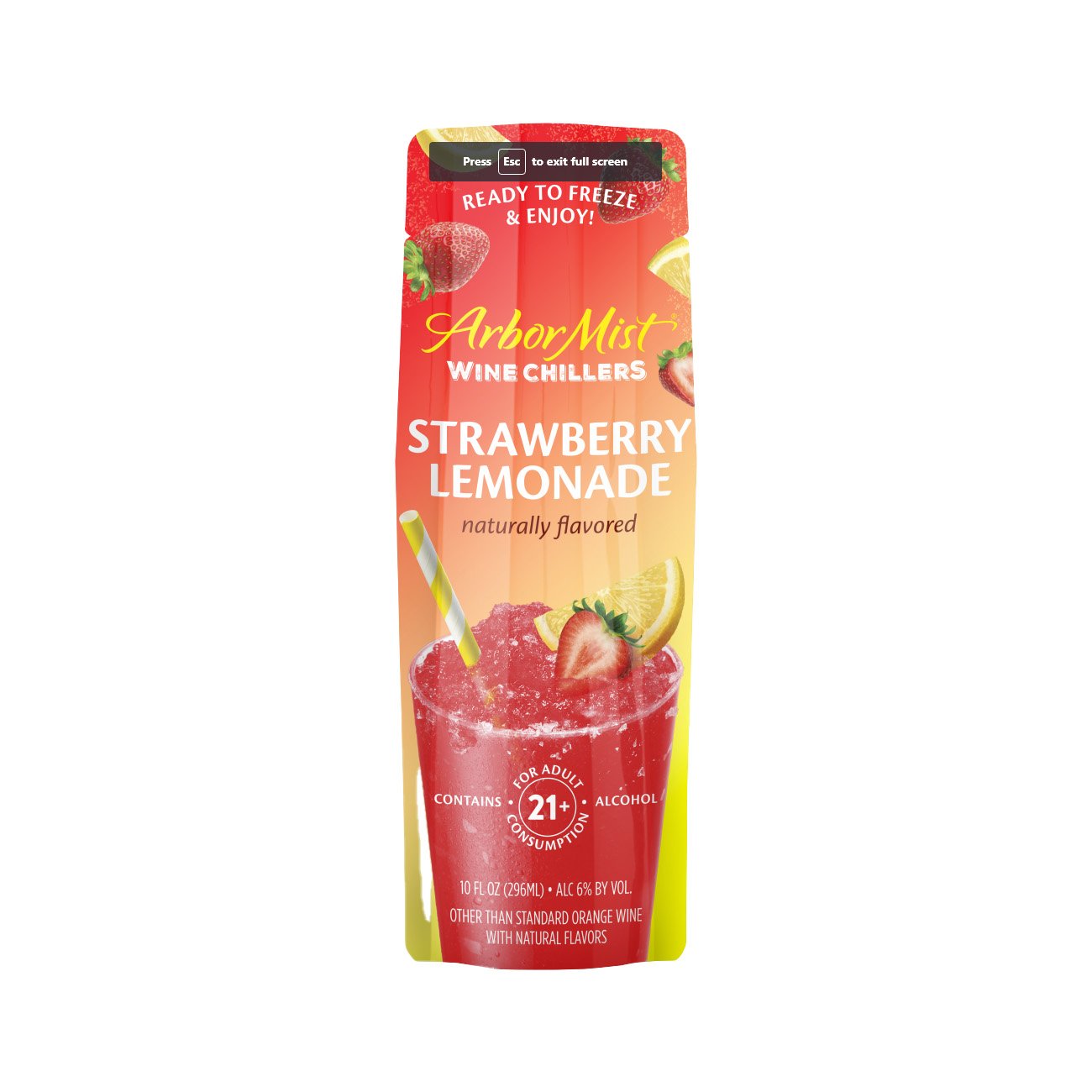 Arbor Mist Strawberry Lemonade Wine Chillers Shop Malt Beverages