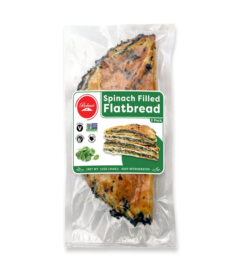 Bolani Spinach Filled Flatbread, 2 ct | Central Market - Really Into Food