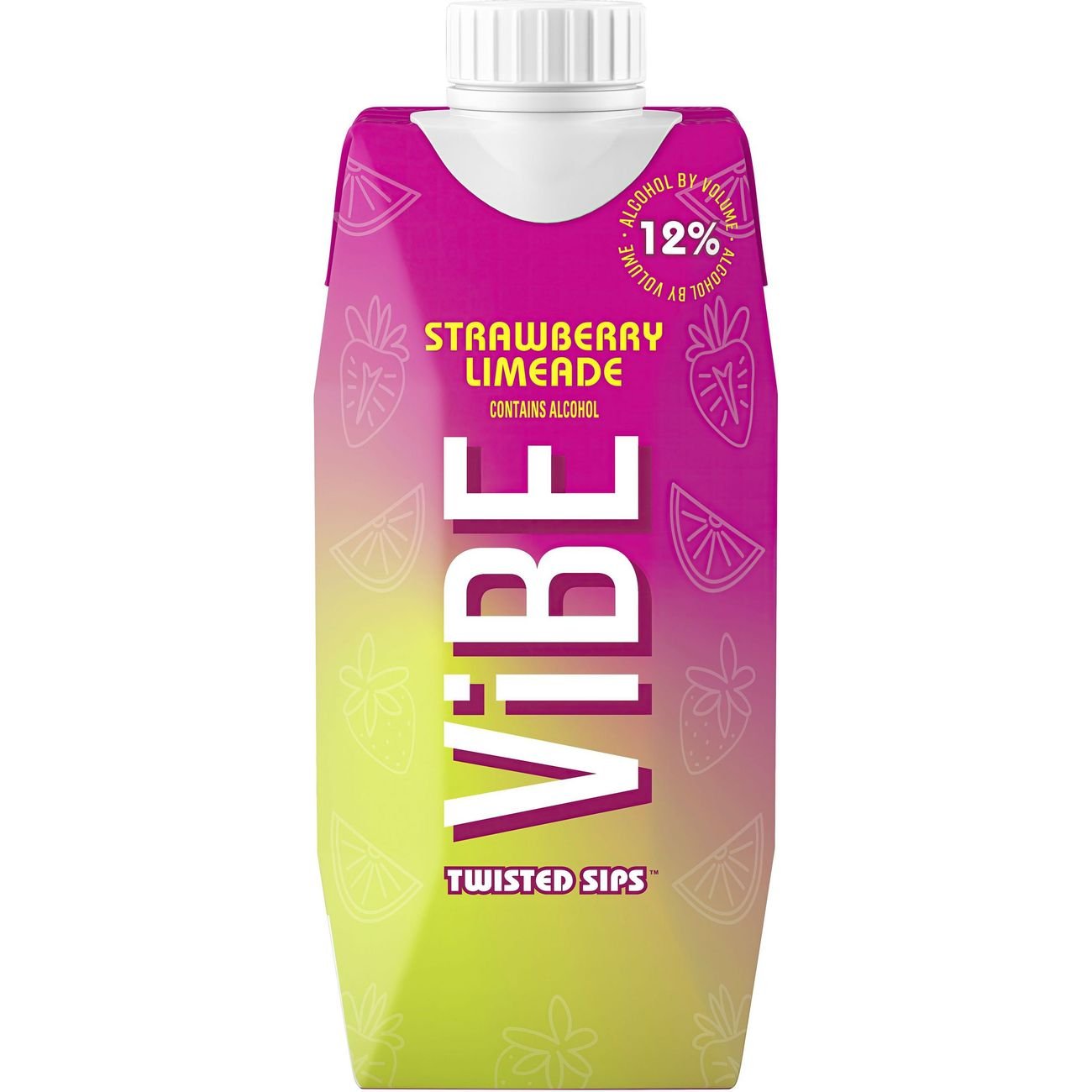 ViBE Twisted Sips Wine Cocktail - Strawberry Limeade, 500 mL