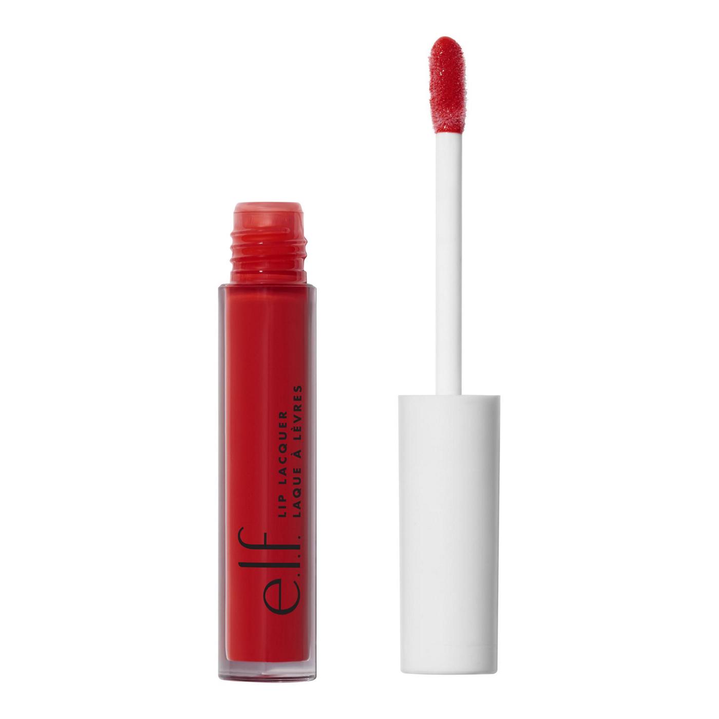 e.l.f. Lip Lacquer - Cherry Bomb; image 3 of 6