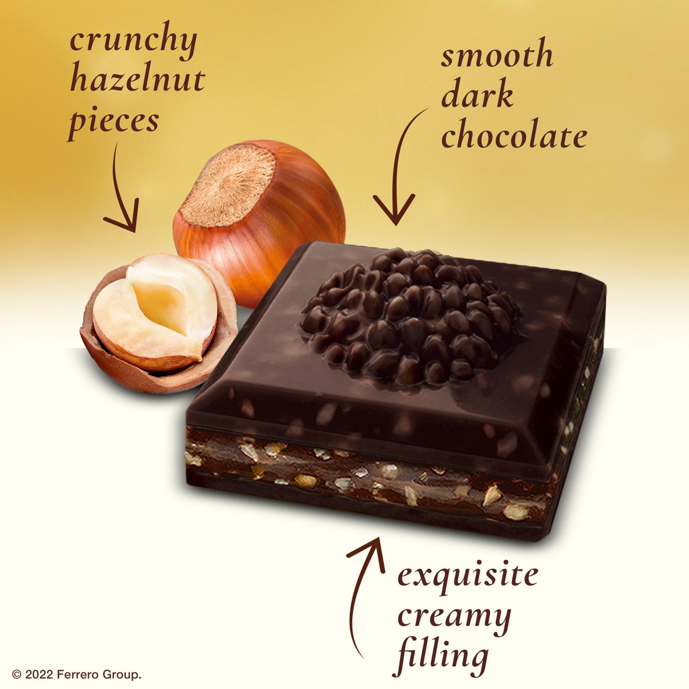 Ferrero Rocher 55% Cocoa Dark Hazelnut Chocolate Bar; image 3 of 5