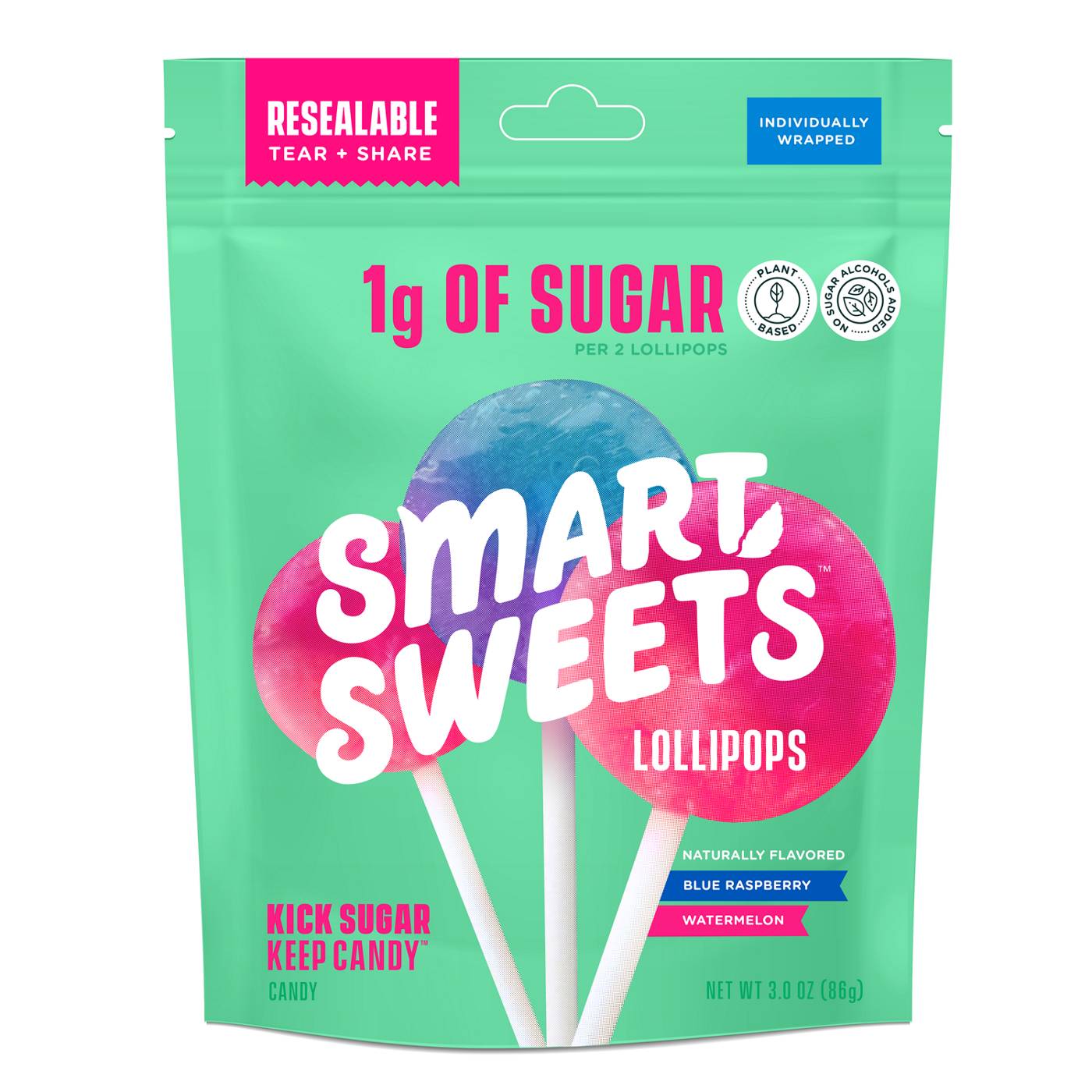 SmartSweets Lollipops Shop Candy at HEB