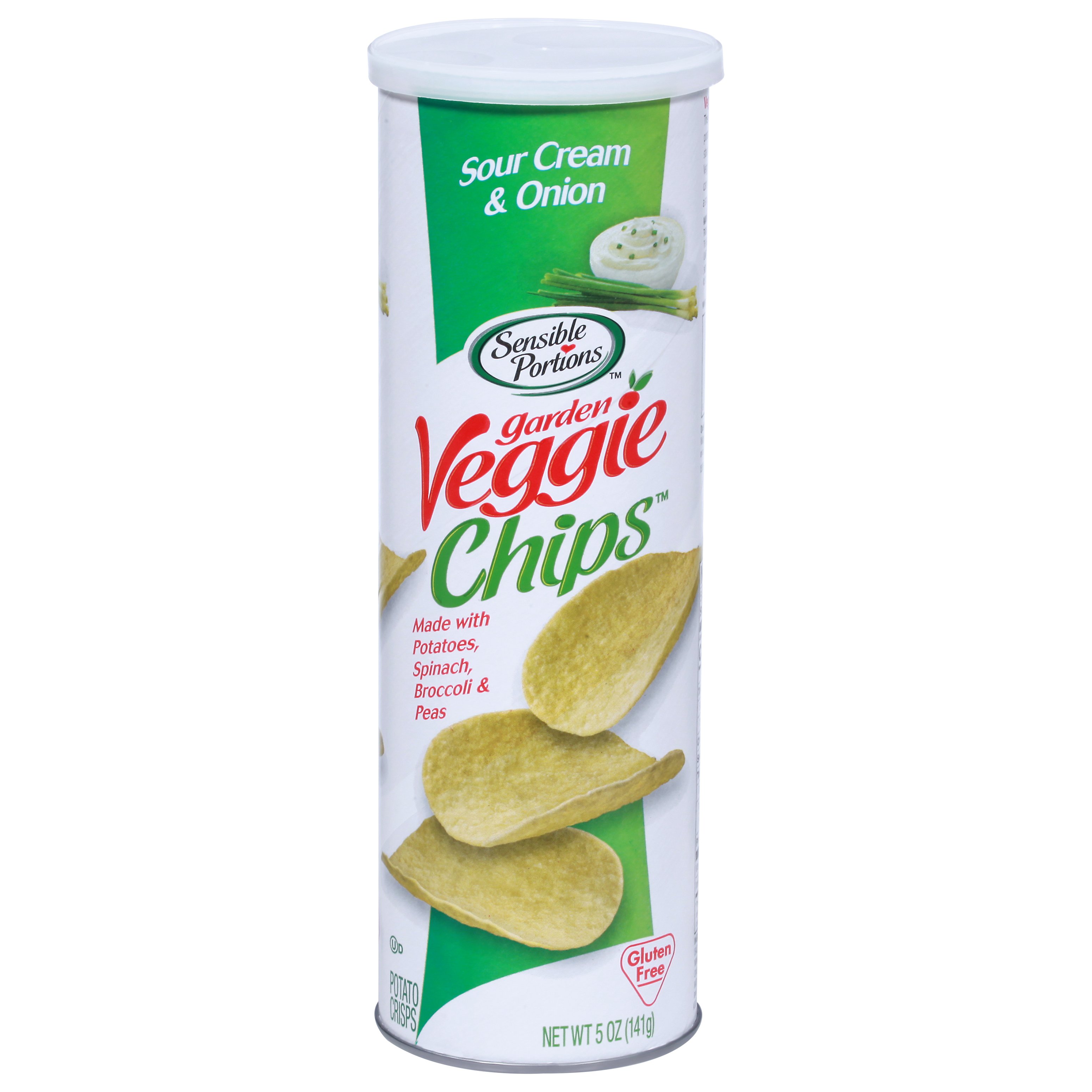 Sensible Portions Garden Veggie Chips Sour Cream & Onion Shop Chips at HEB