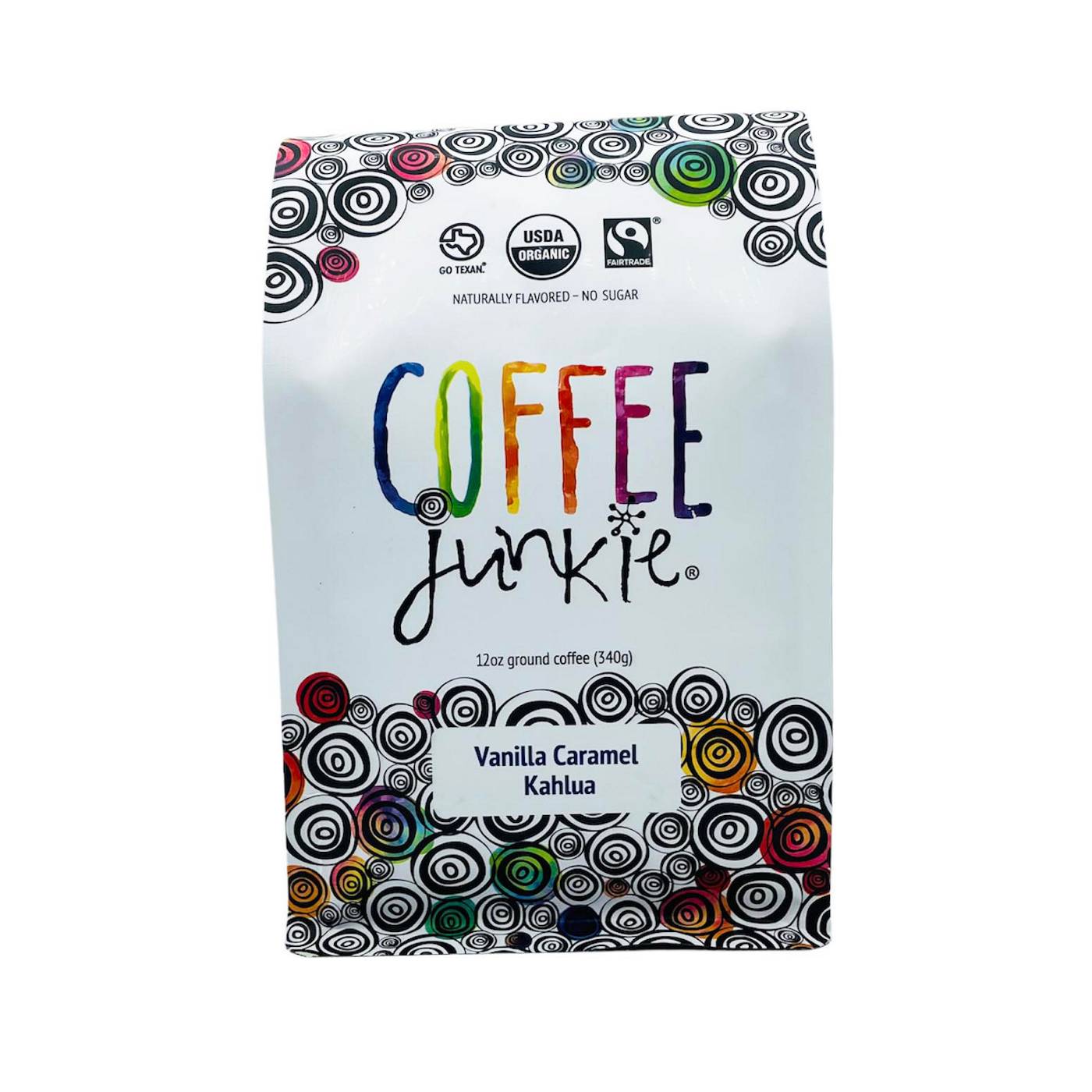 Coffee Junkie Vanilla Caramel Kahlua Ground Coffee; image 1 of 2