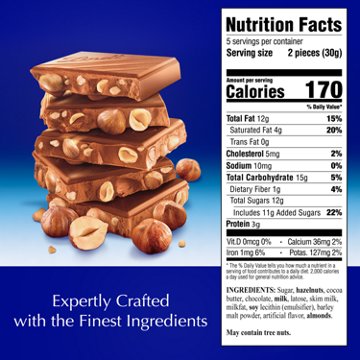 Lindt Classic Recipe Milk Chocolate Hazelnut Classic Recipe Bar