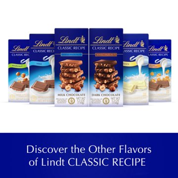 Lindt Classic Recipe Milk Chocolate Hazelnut Classic Recipe Bar