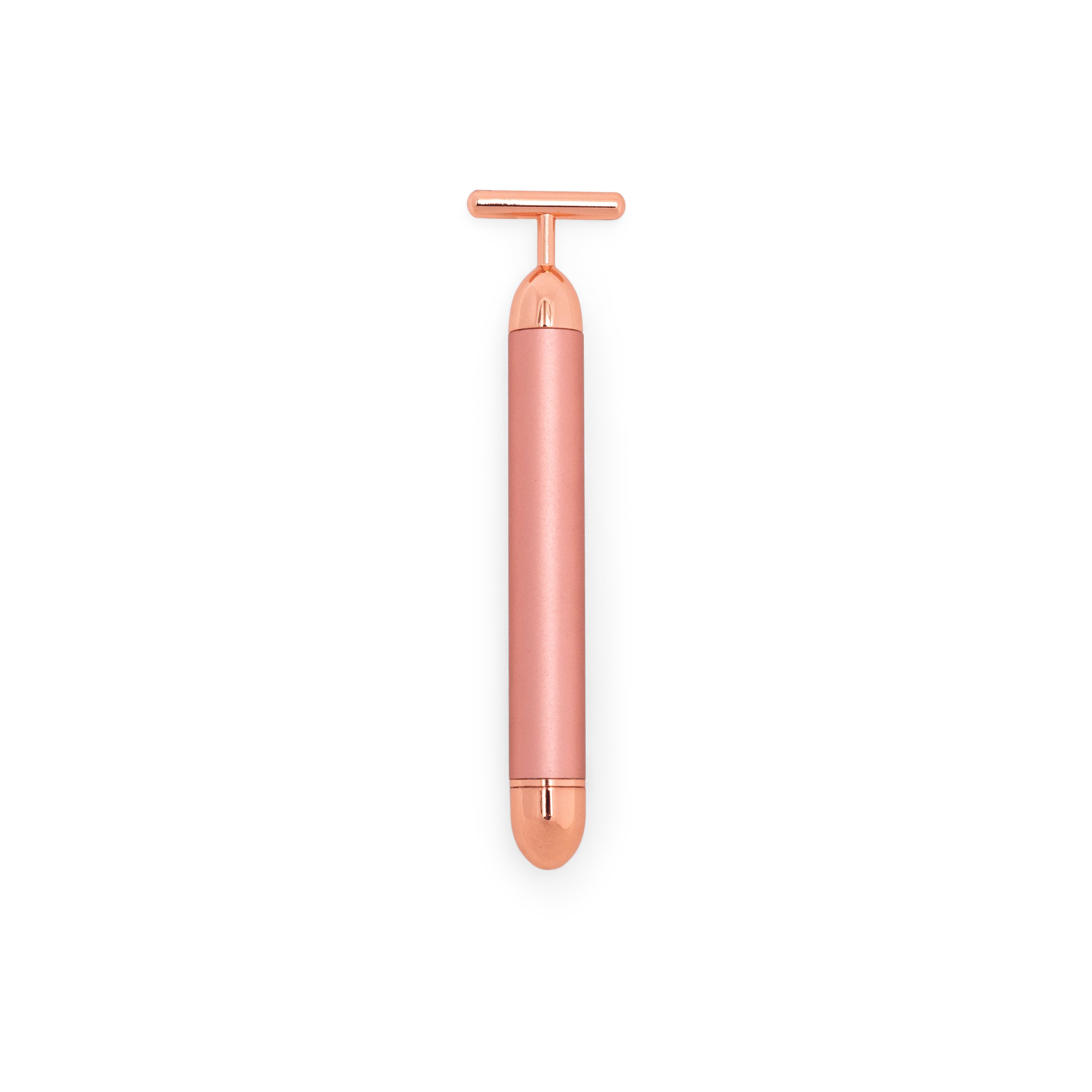 Zoe Ayla Rose Gold Vibrating Facial Massager