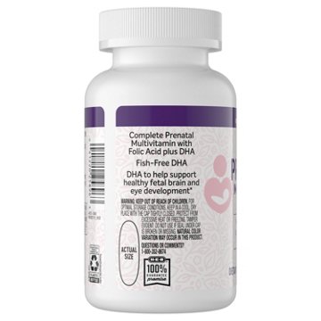 H-E-B Prenatal Multivitamin & DHA Softgels, 90 ct
