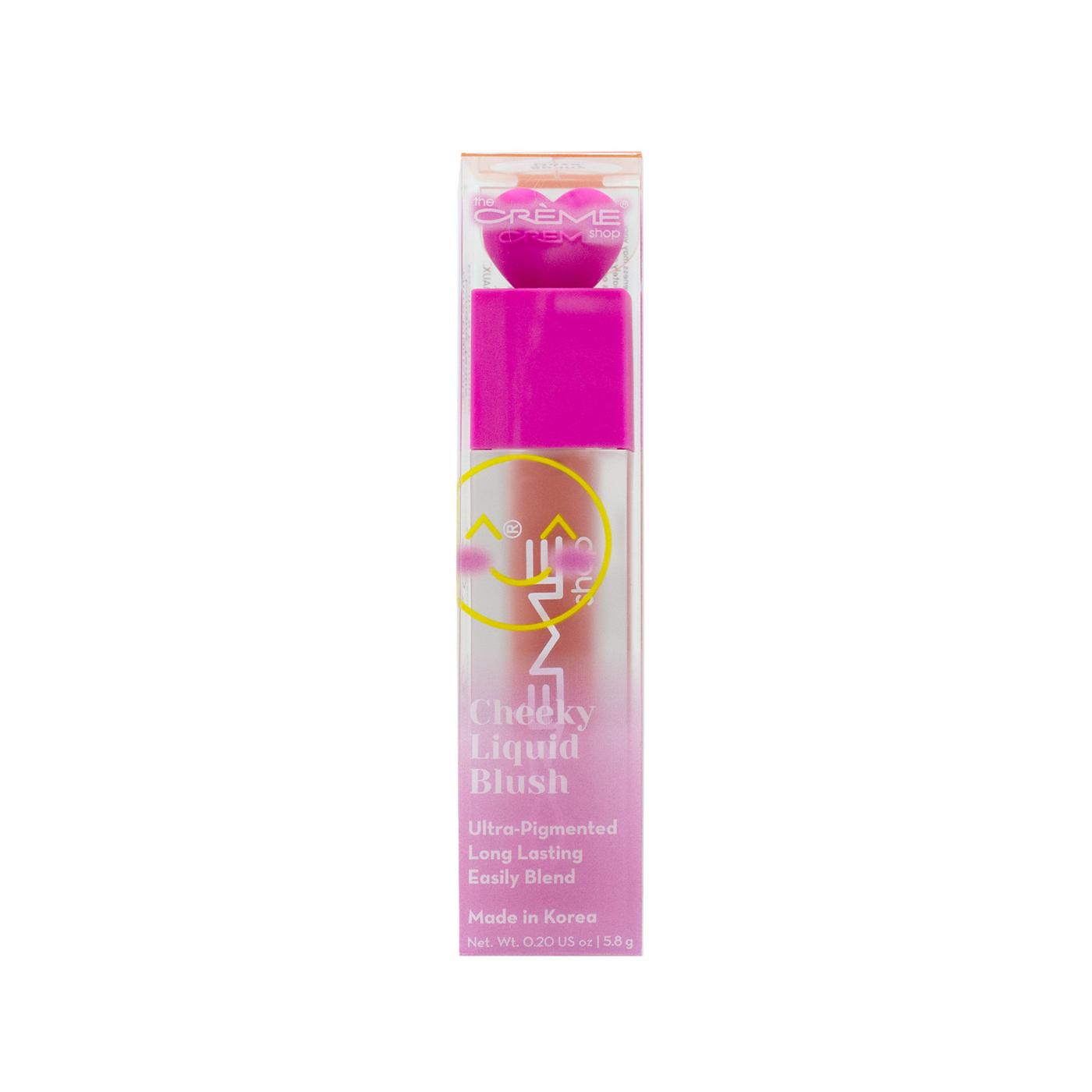 The Crème Shop Cheeky Liquid Blush Sunny Daze; image 1 of 2