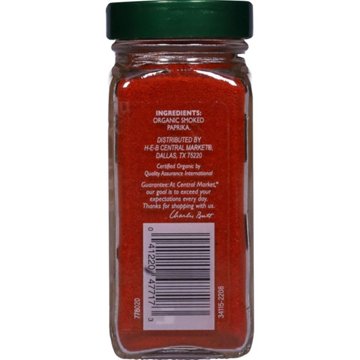Central Market Organics Smoked Paprika, 1.9 oz