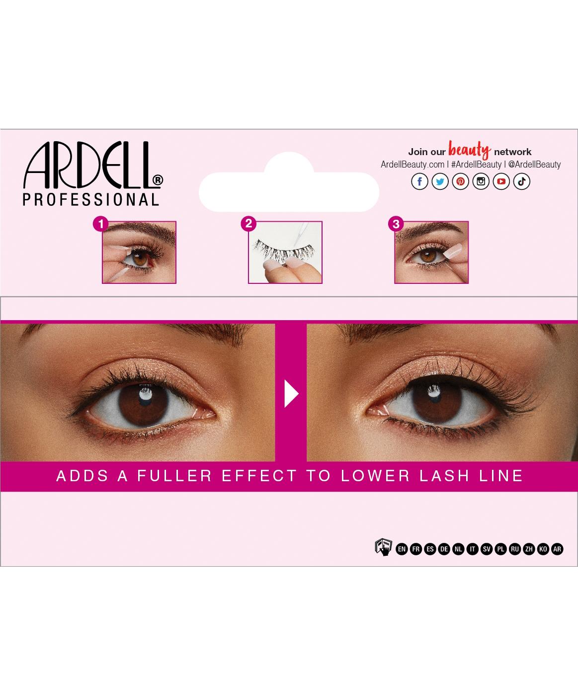 Ardell Baby Bottom Lashes - XOXO; image 2 of 2